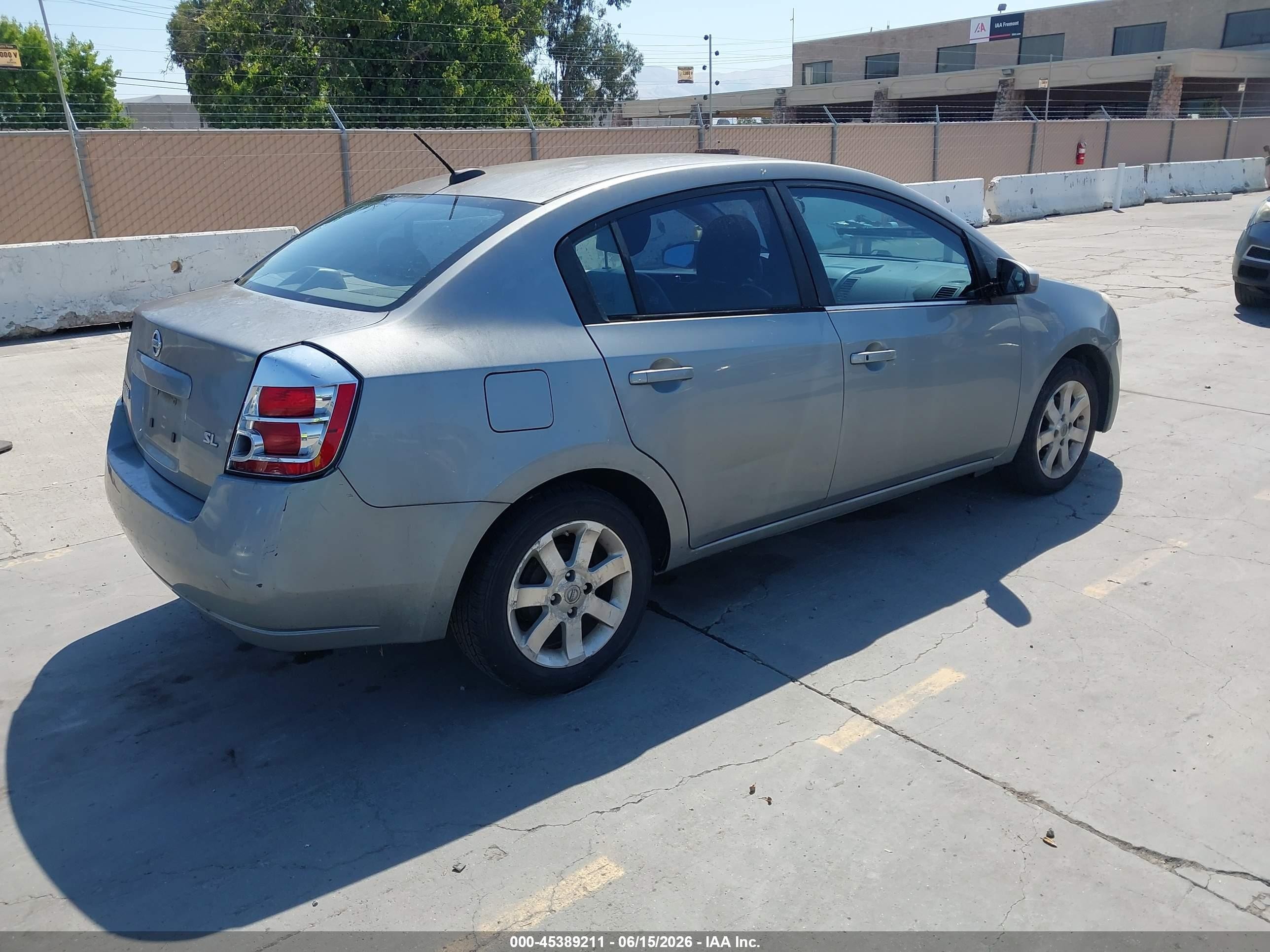2008 Nissan Sentra 2.0sl Silver vin: 3N1AB61E28L624329