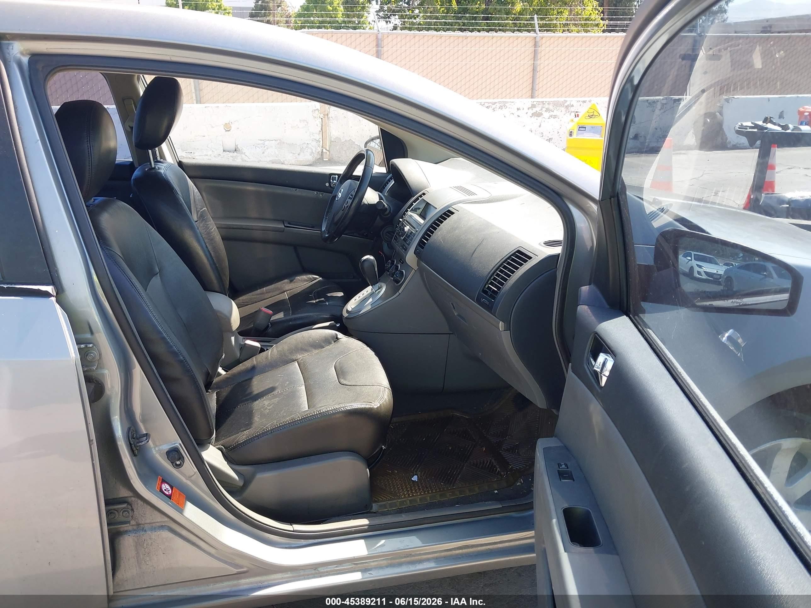 2008 Nissan Sentra 2.0sl Silver vin: 3N1AB61E28L624329