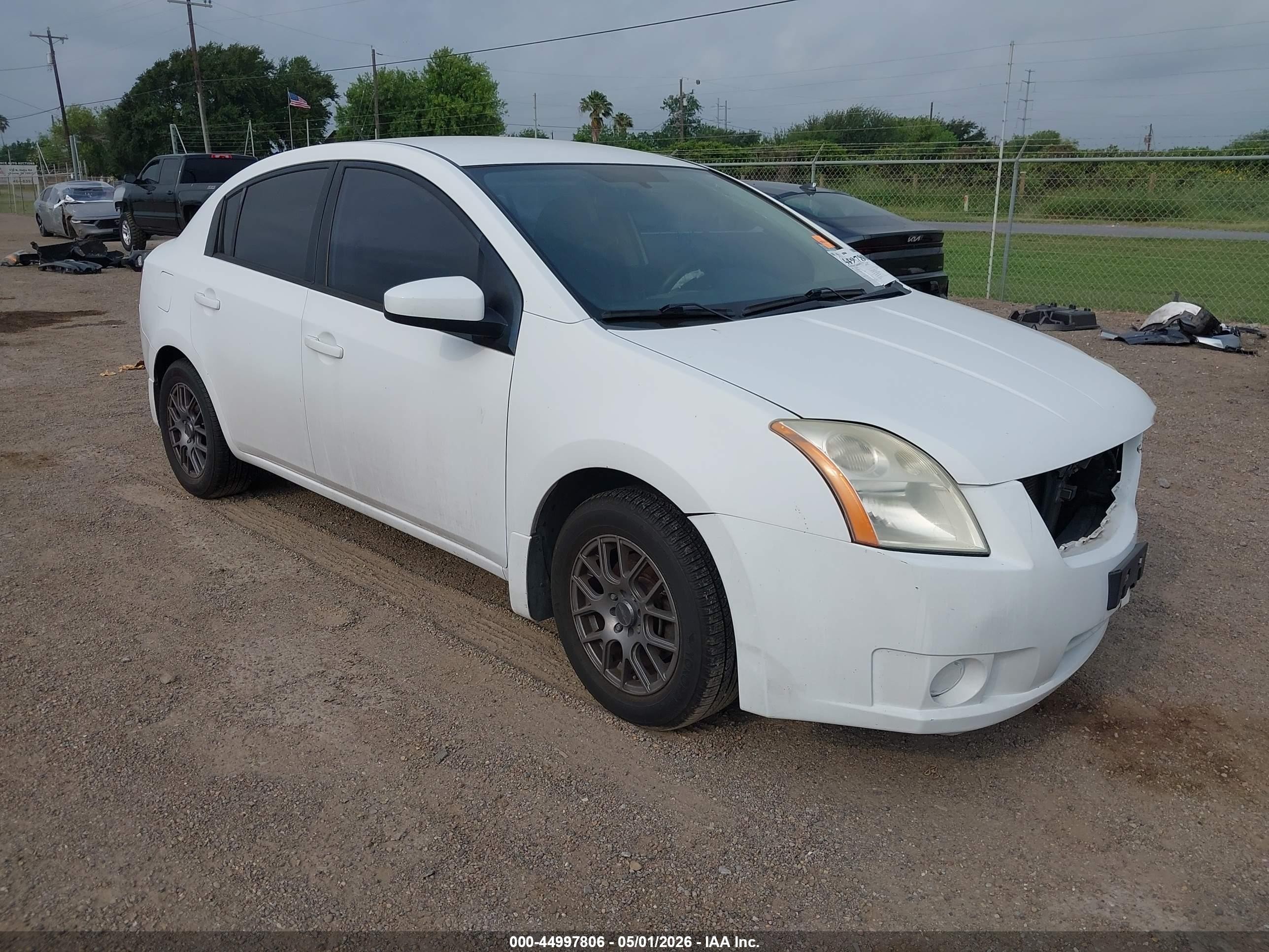 2008 Nissan Sentra 2.0 White vin: 3N1AB61E28L644631
