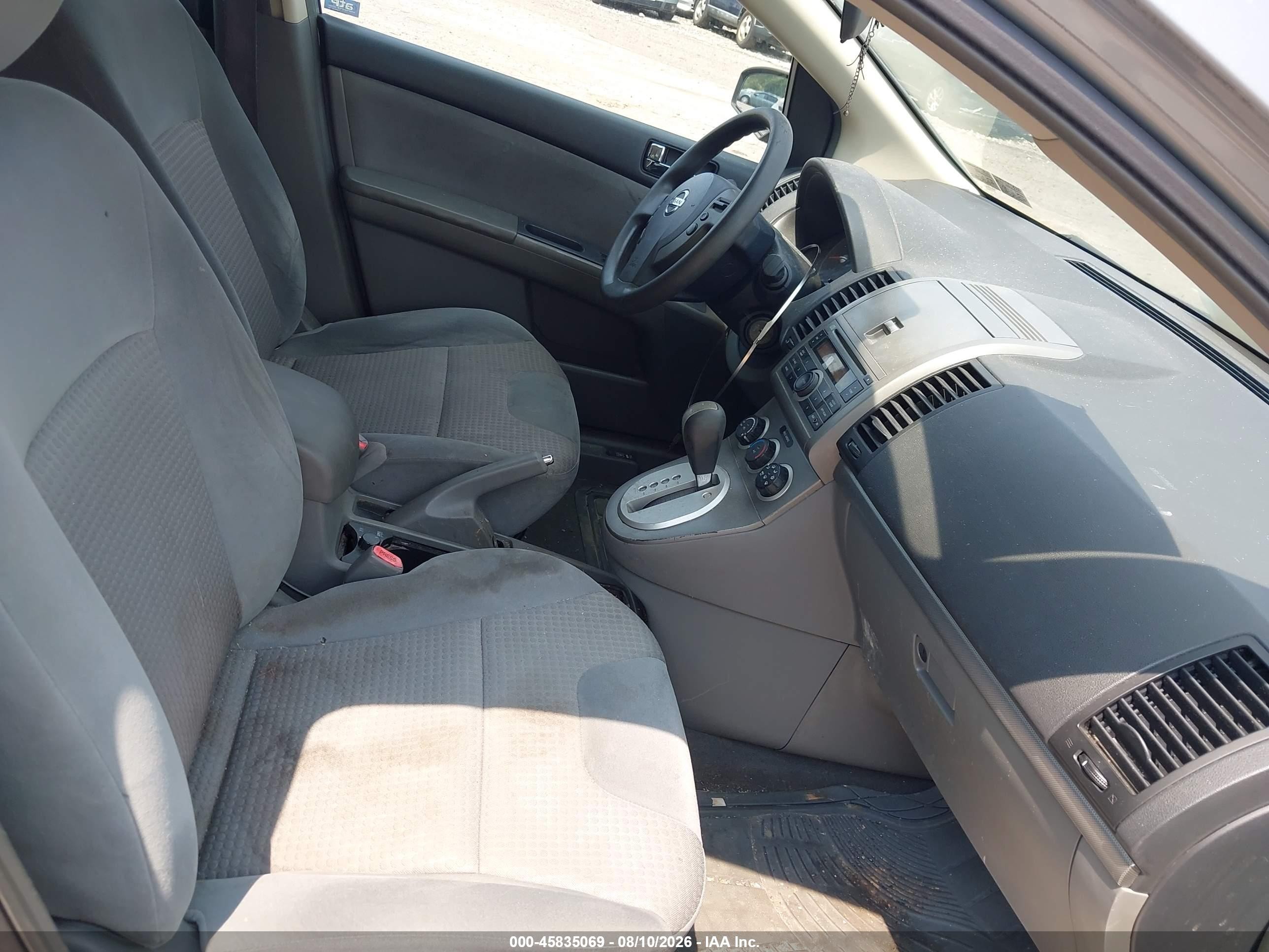 2008 Nissan Sentra 2.0 S Gray vin: 3N1AB61E28L678259