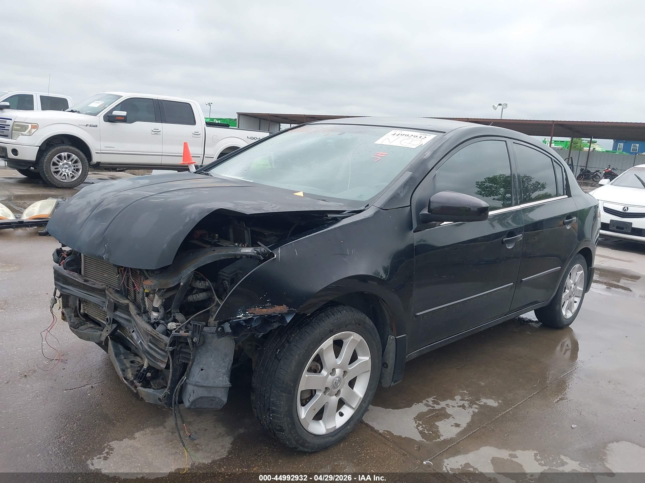 2008 Nissan Sentra 2.0s Черный vin: 3N1AB61E28L692792