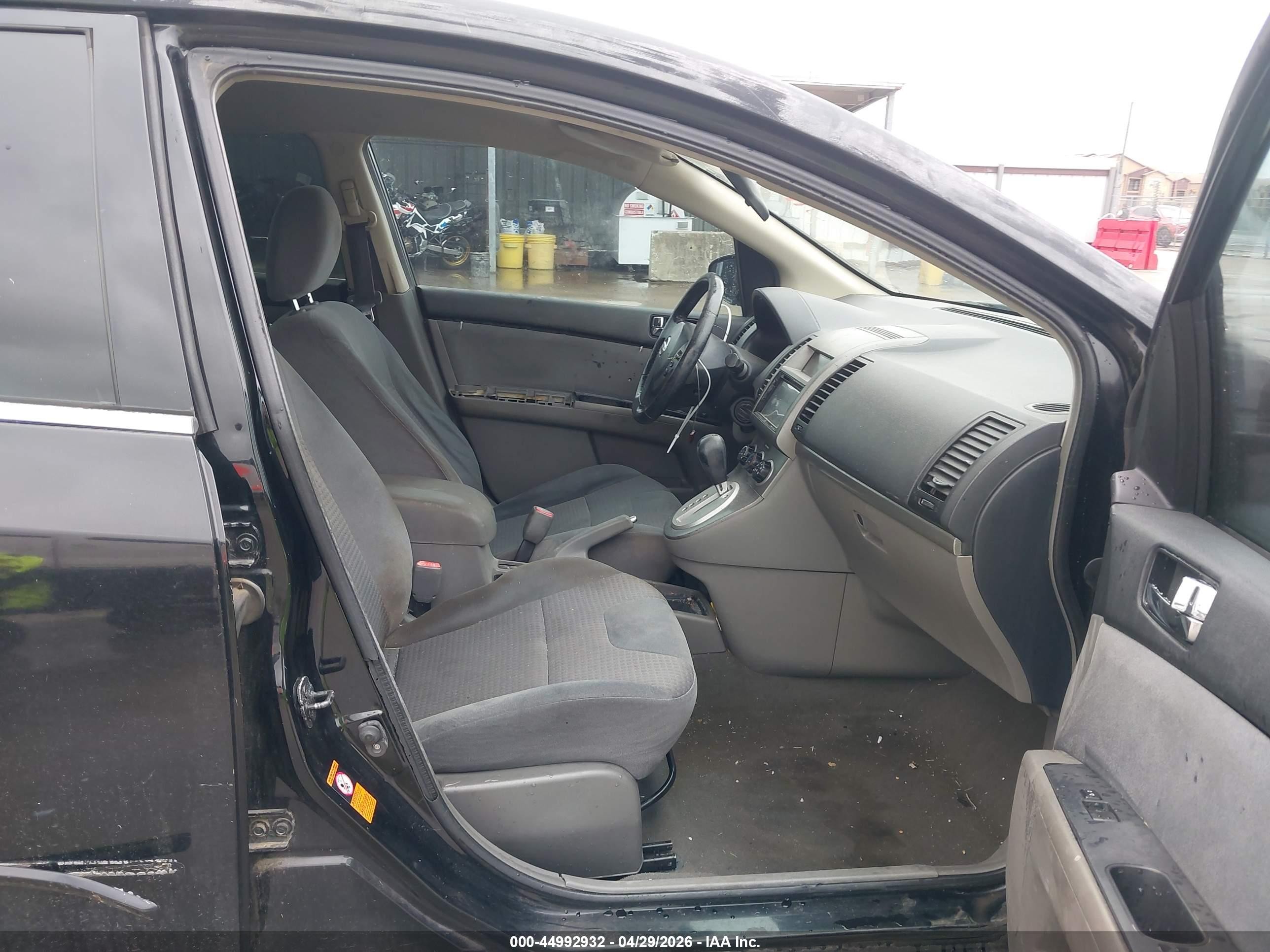2008 Nissan Sentra 2.0s Черный vin: 3N1AB61E28L692792