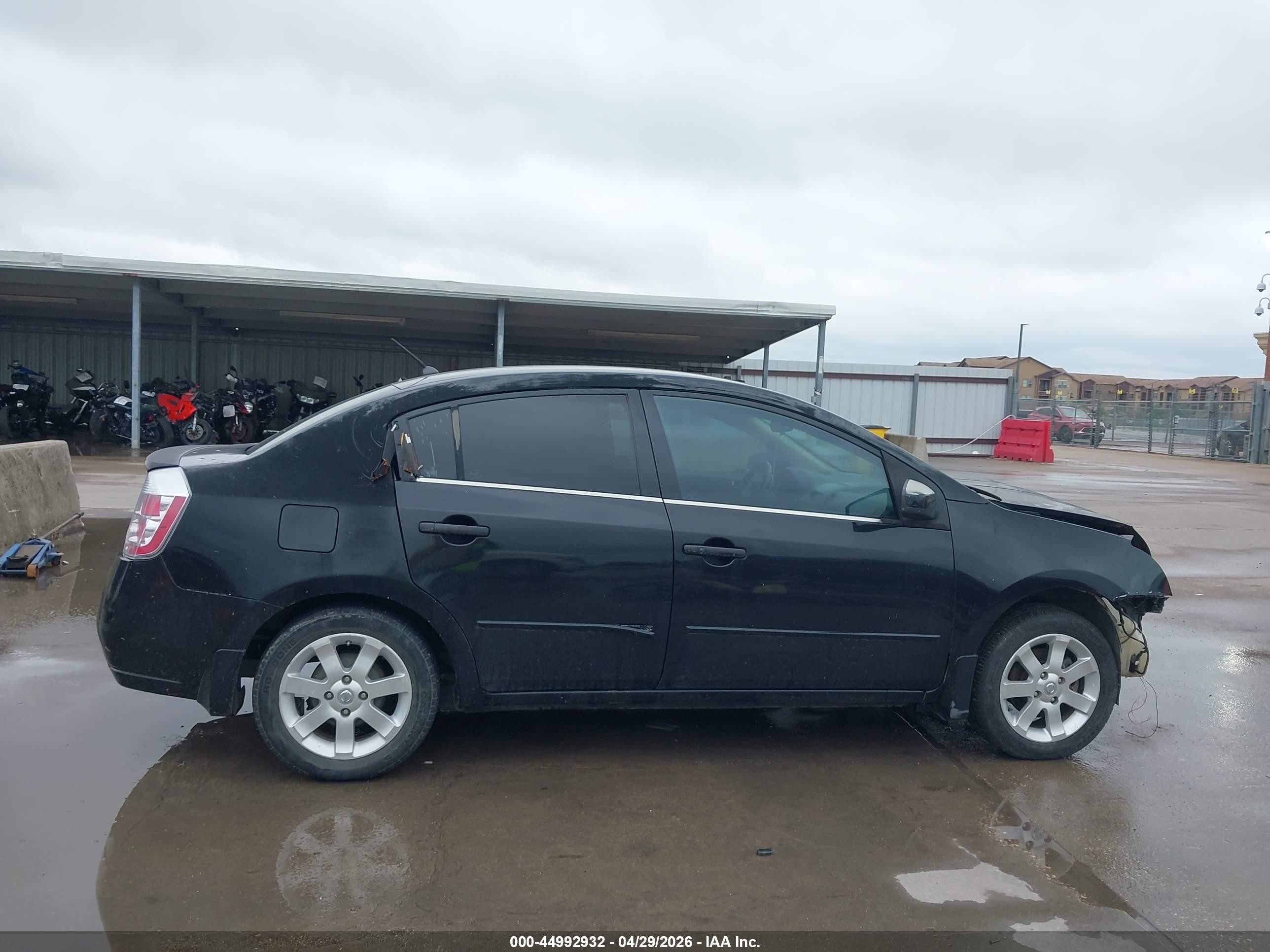 2008 Nissan Sentra 2.0s Черный vin: 3N1AB61E28L692792