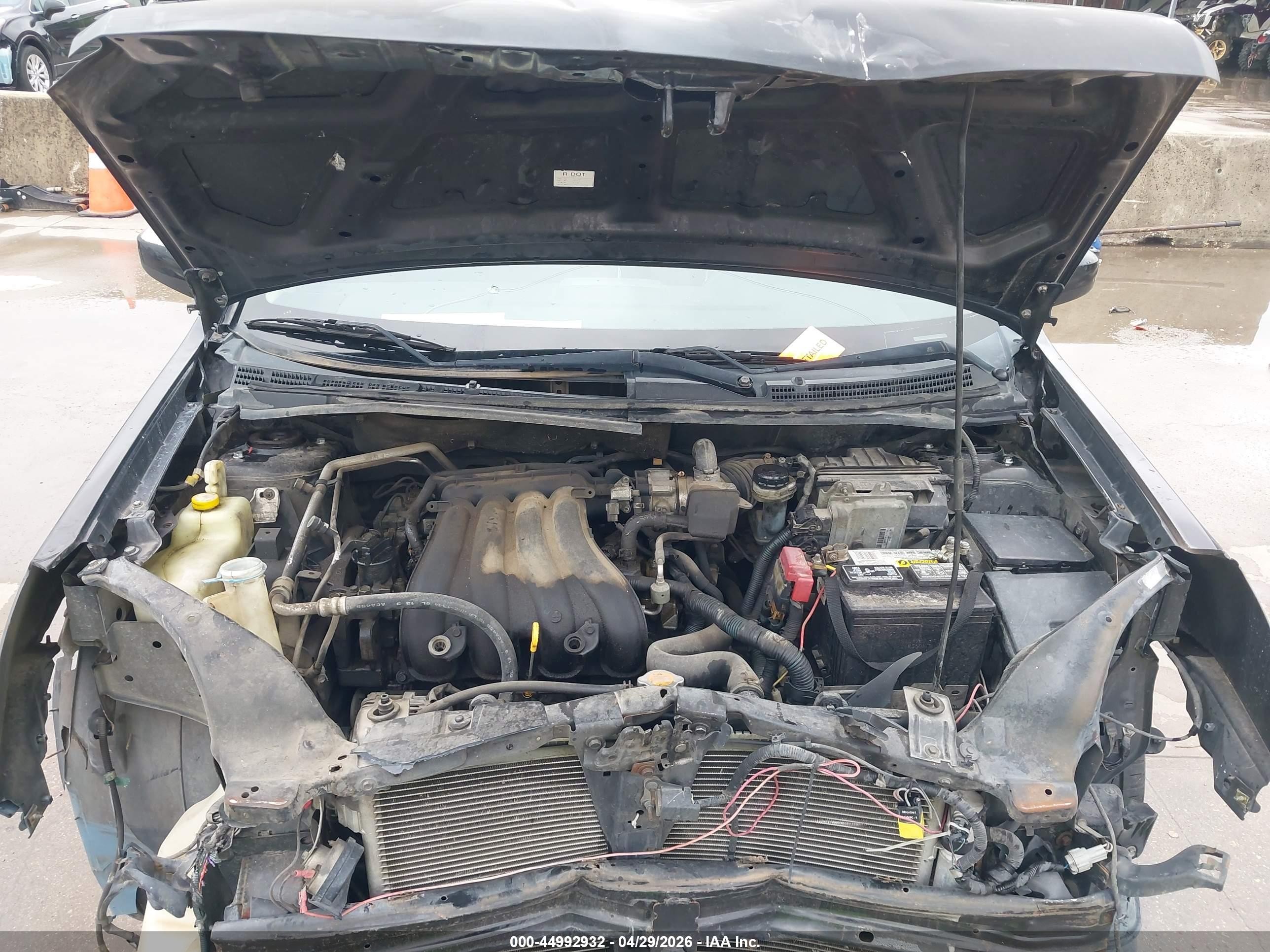 2008 Nissan Sentra 2.0s Черный vin: 3N1AB61E28L692792