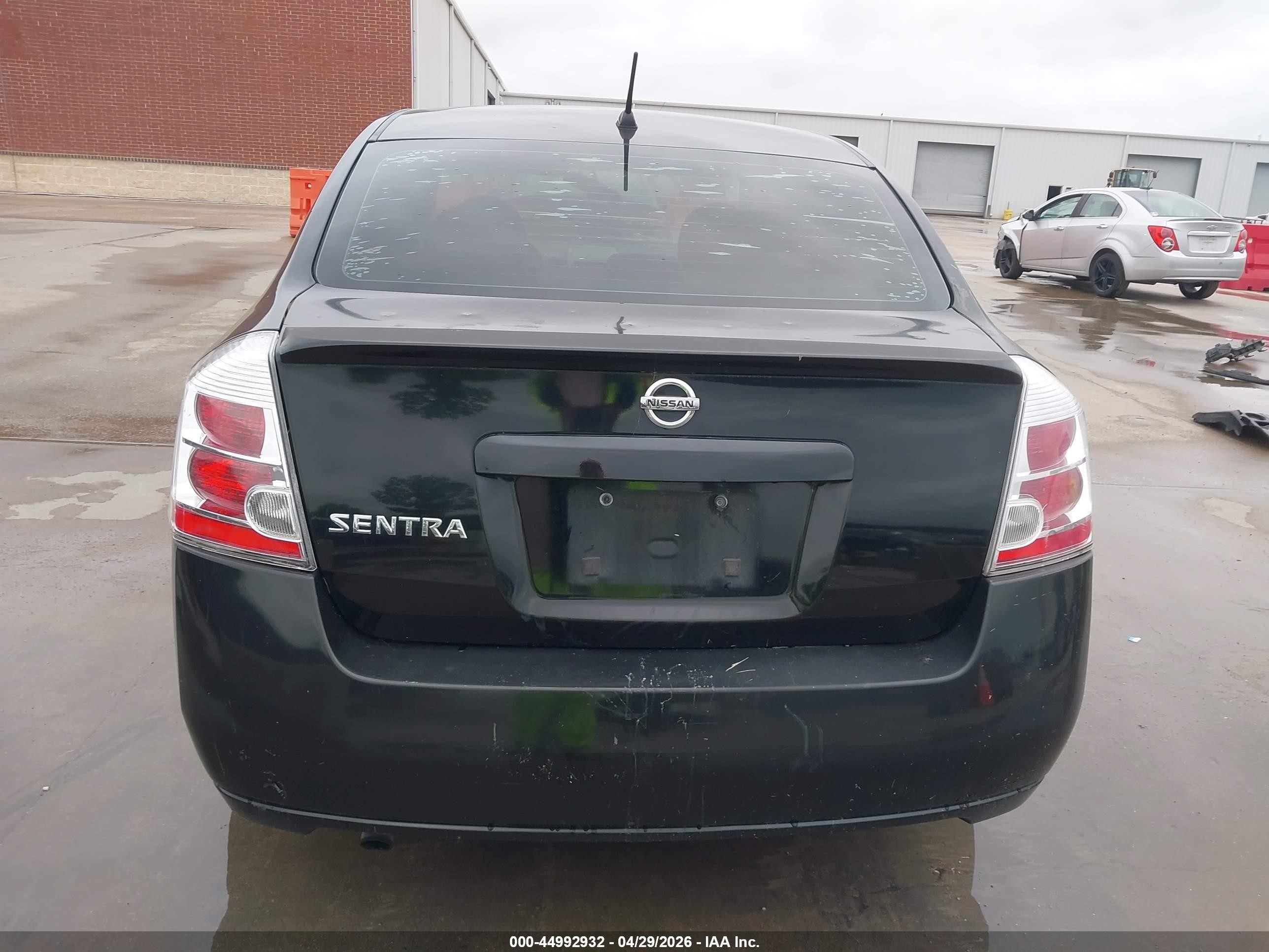 2008 Nissan Sentra 2.0s Черный vin: 3N1AB61E28L692792