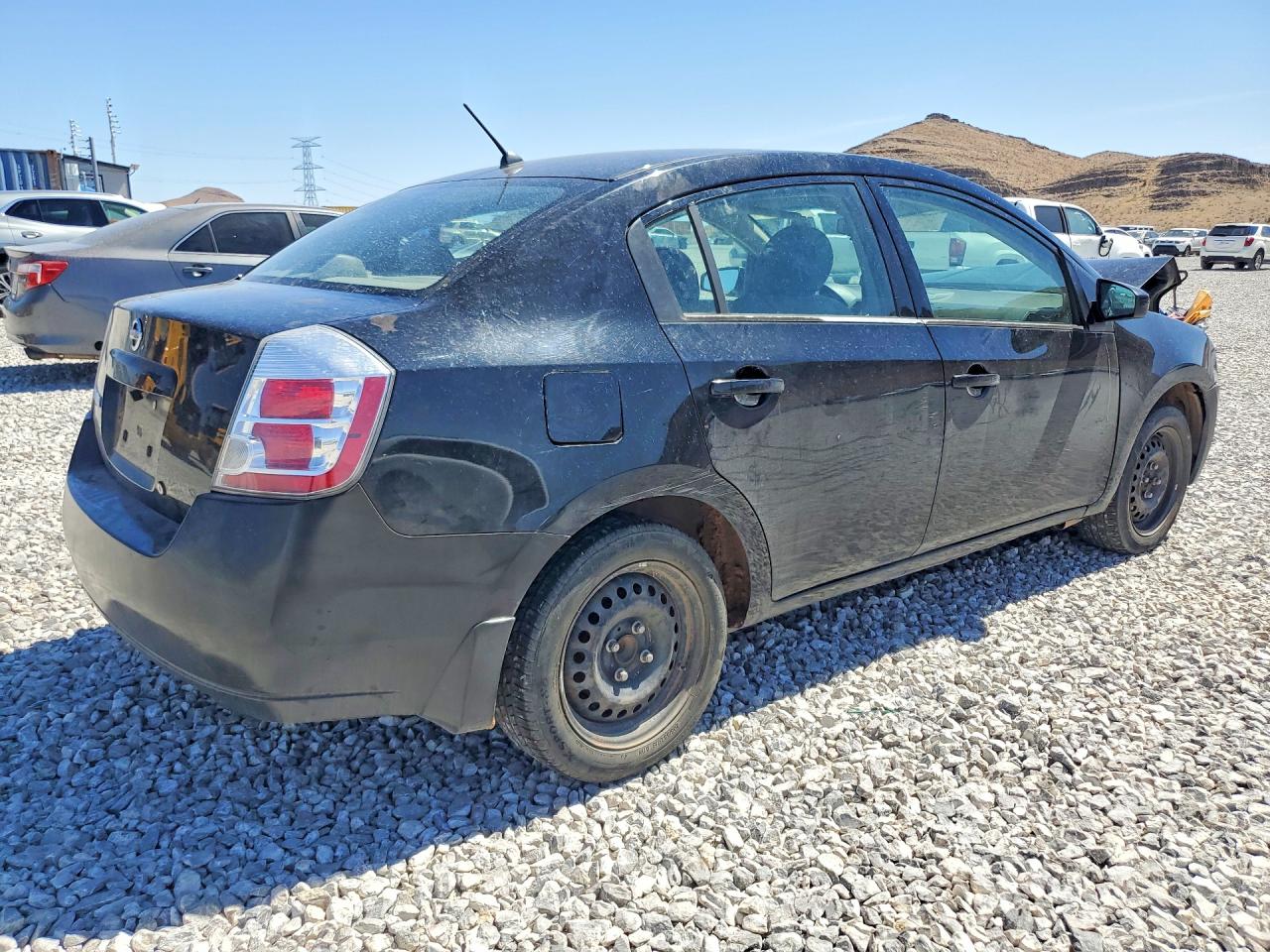 2008 Nissan Sentra 2.0 Black vin: 3N1AB61E28L743983