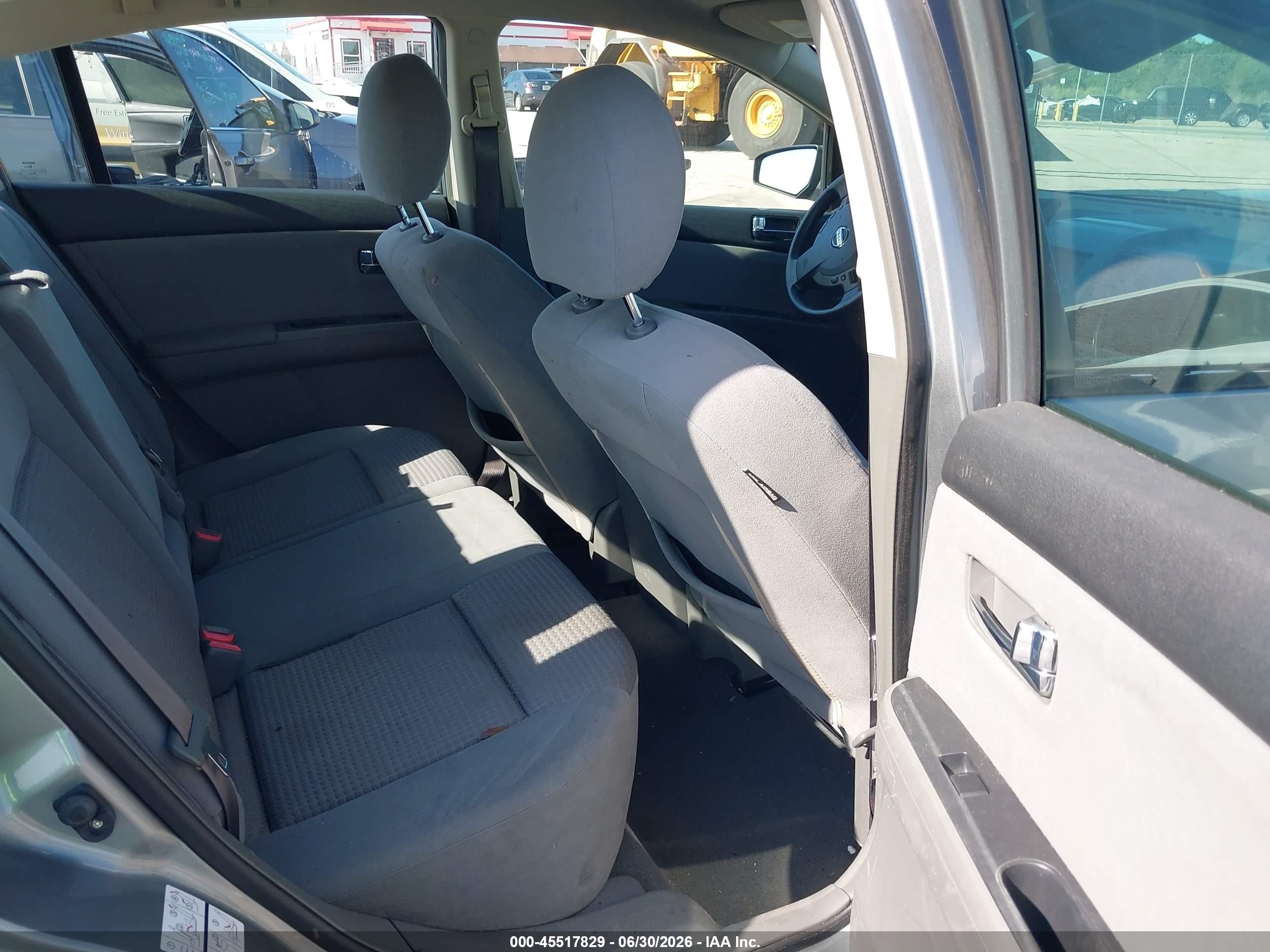 2008 Nissan Sentra 2.0 S Gray vin: 3N1AB61E28L747015
