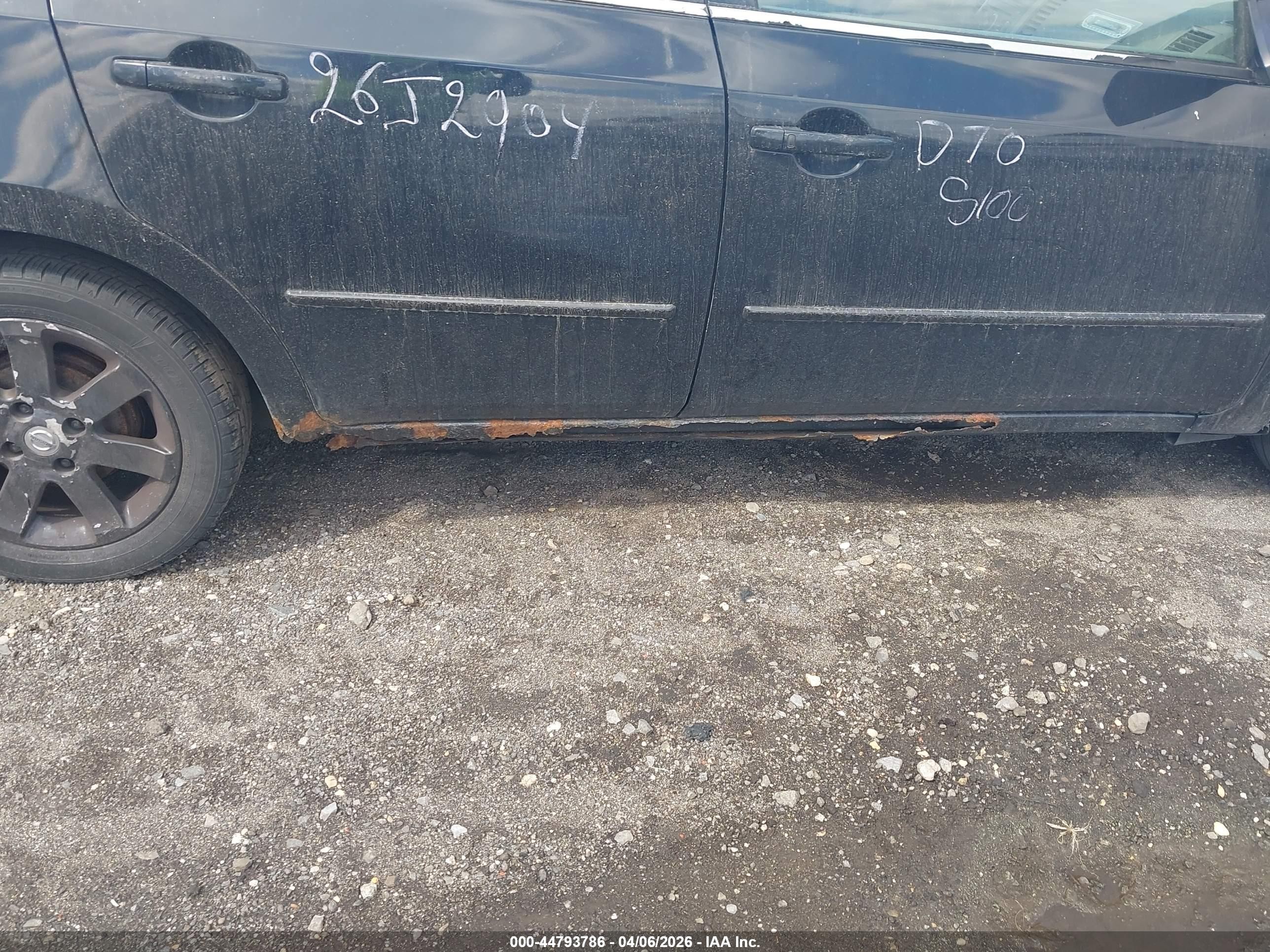 2008 Nissan Sentra 2.0s Black vin: 3N1AB61E28L750755