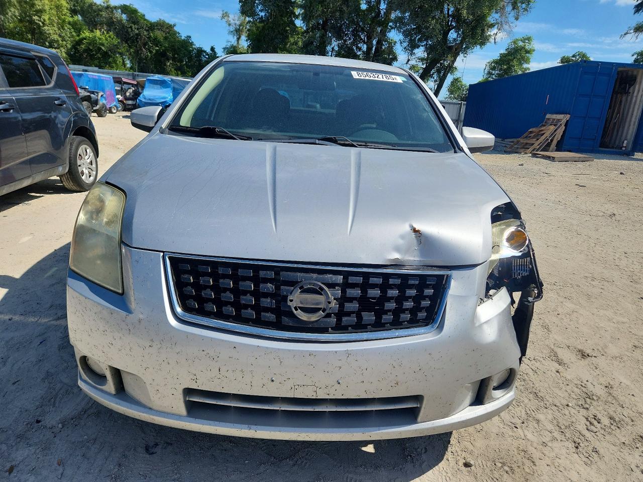 2009 Nissan Sentra 2.0 Серебряный vin: 3N1AB61E29L613865