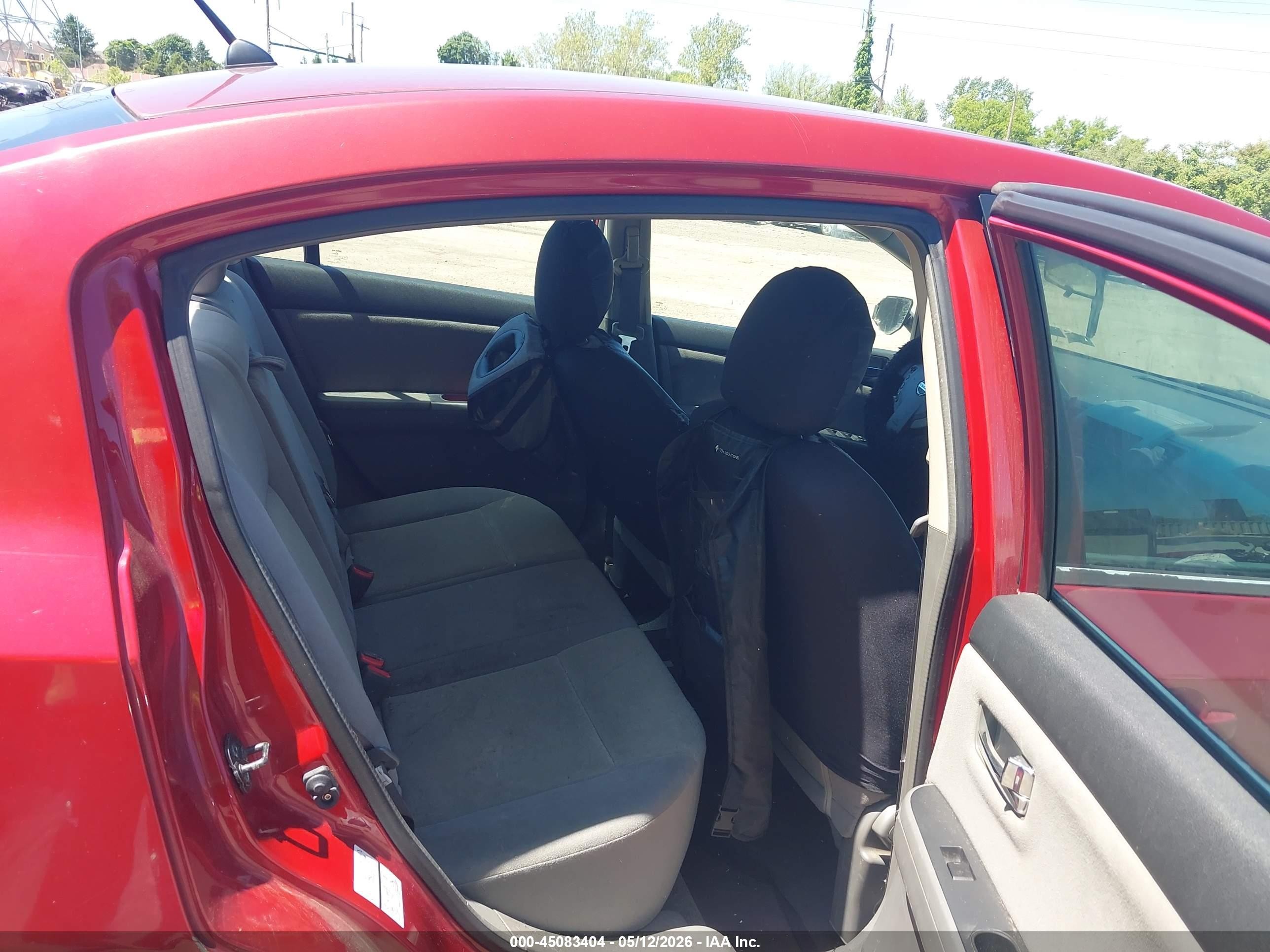 2009 Nissan Sentra 2.0s Red vin: 3N1AB61E29L655694