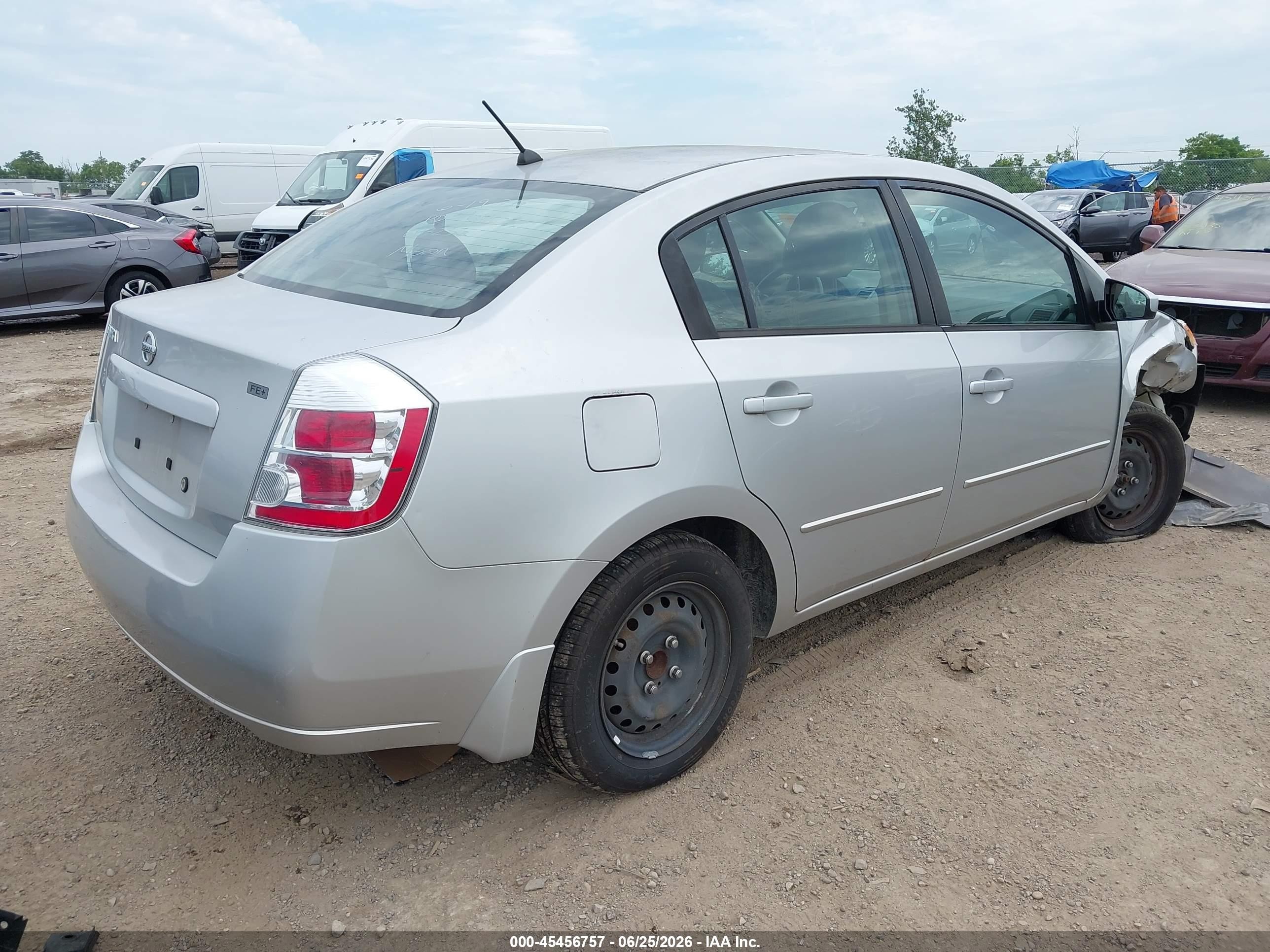 2009 Nissan Sentra 2.0 Silver vin: 3N1AB61E29L683236