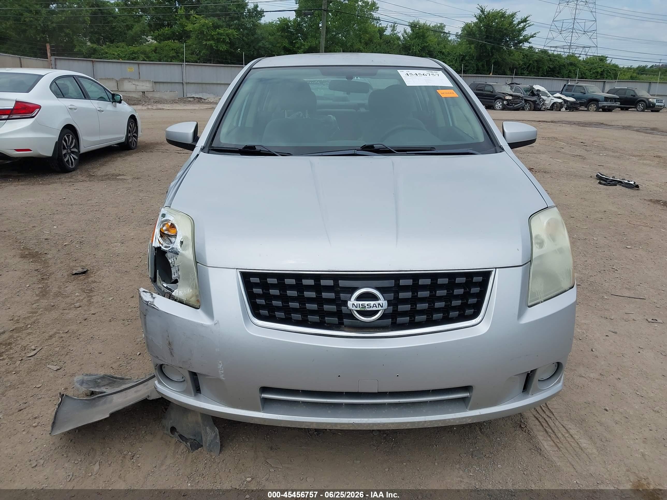 2009 Nissan Sentra 2.0 Silver vin: 3N1AB61E29L683236