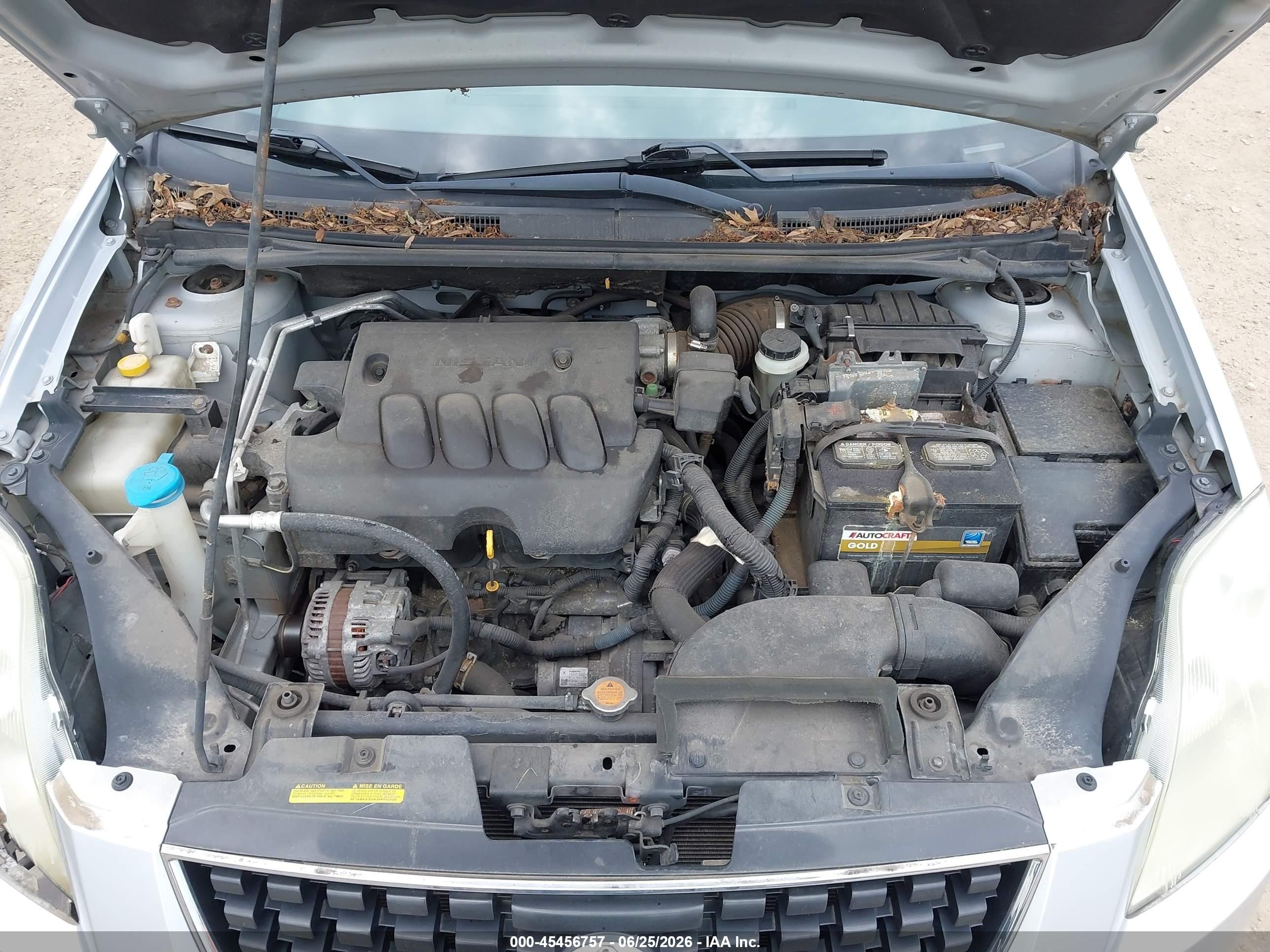 2009 Nissan Sentra 2.0 Silver vin: 3N1AB61E29L683236