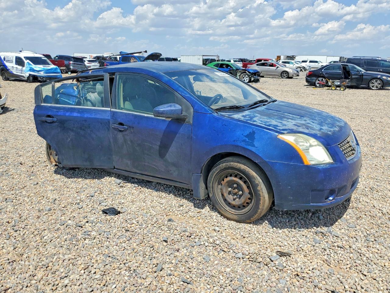 2007 Nissan Sentra 2.0 Blue vin: 3N1AB61E37L651392