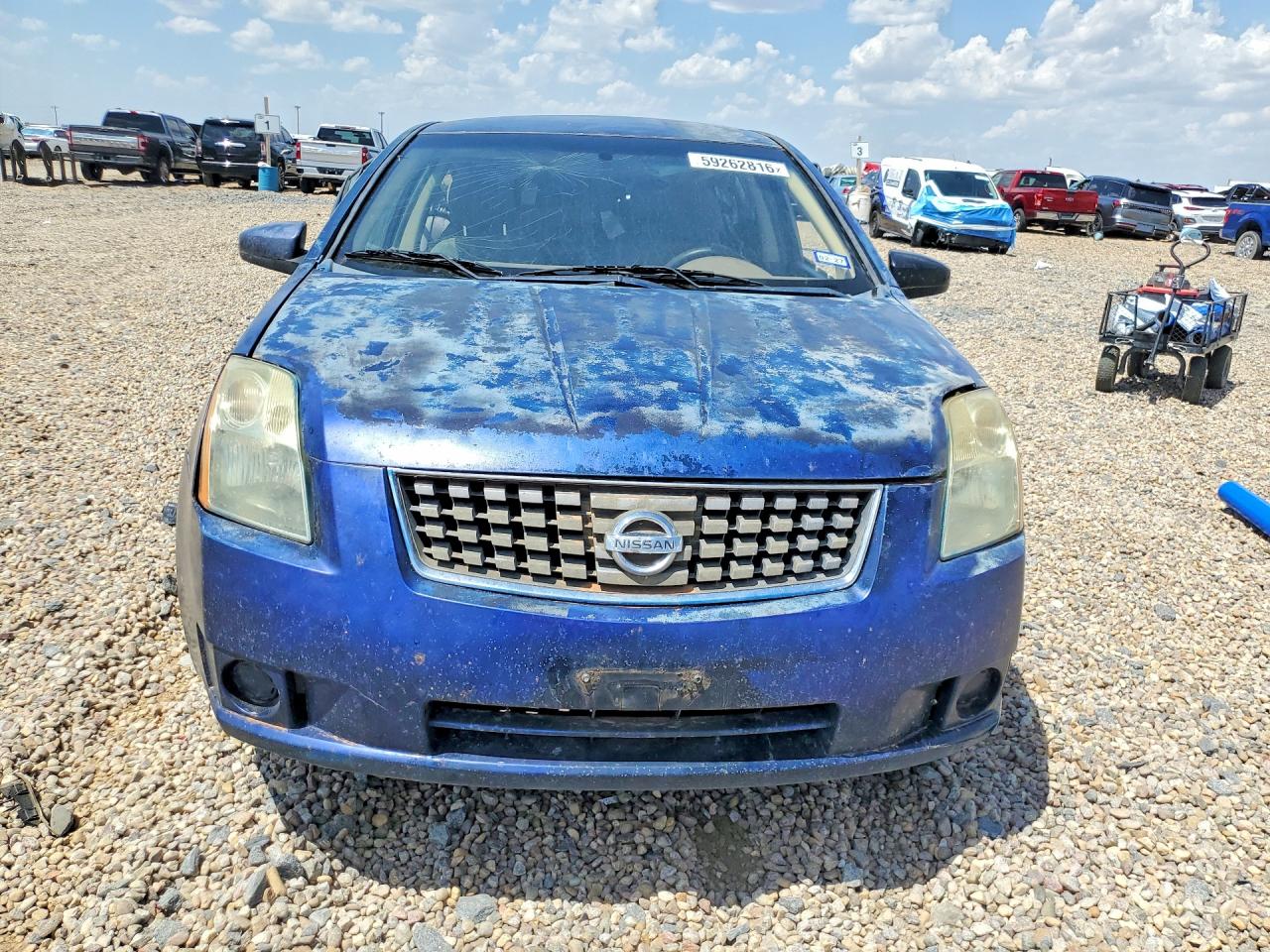 2007 Nissan Sentra 2.0 Blue vin: 3N1AB61E37L651392