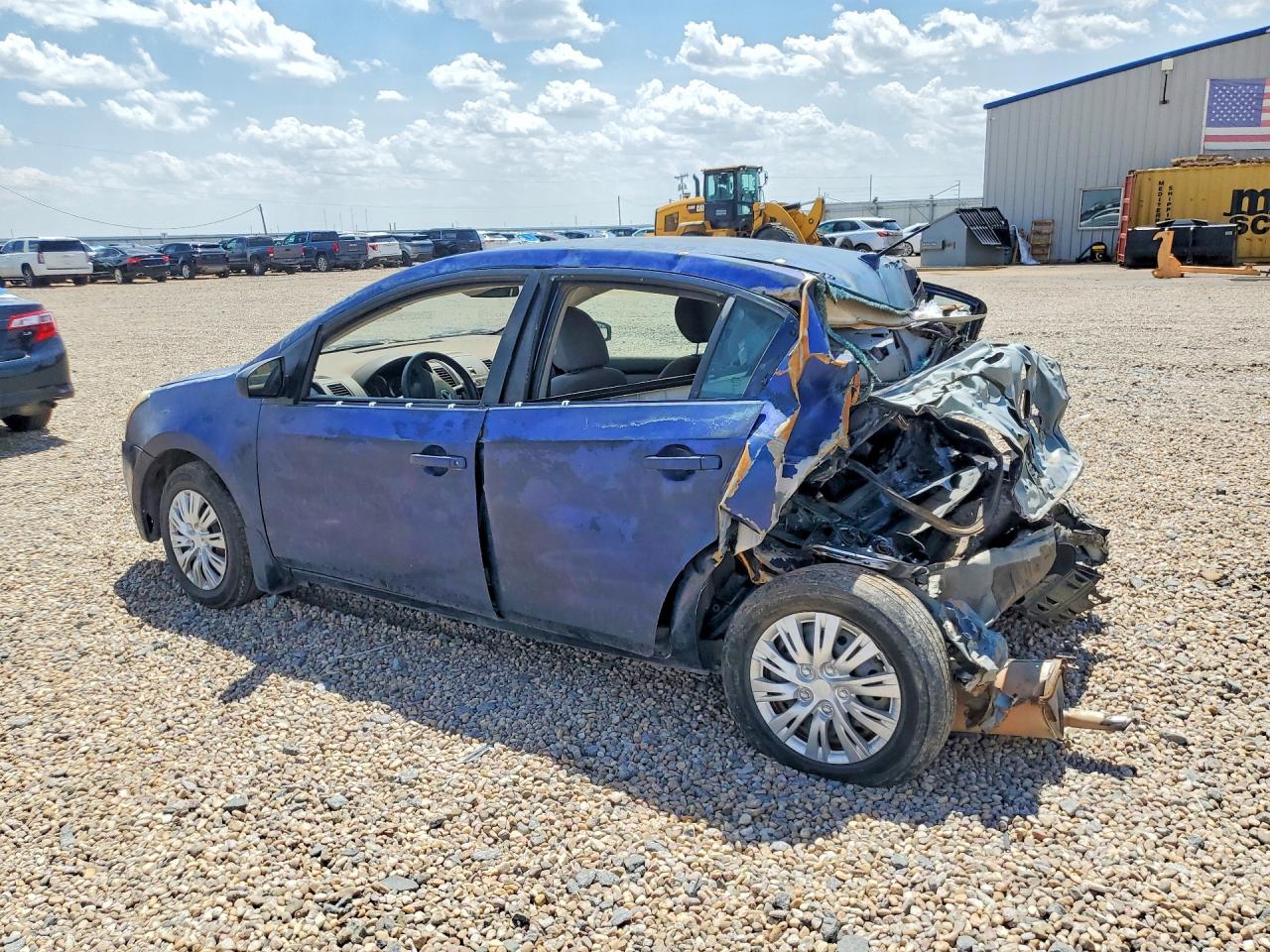 2007 Nissan Sentra 2.0 Blue vin: 3N1AB61E37L651392