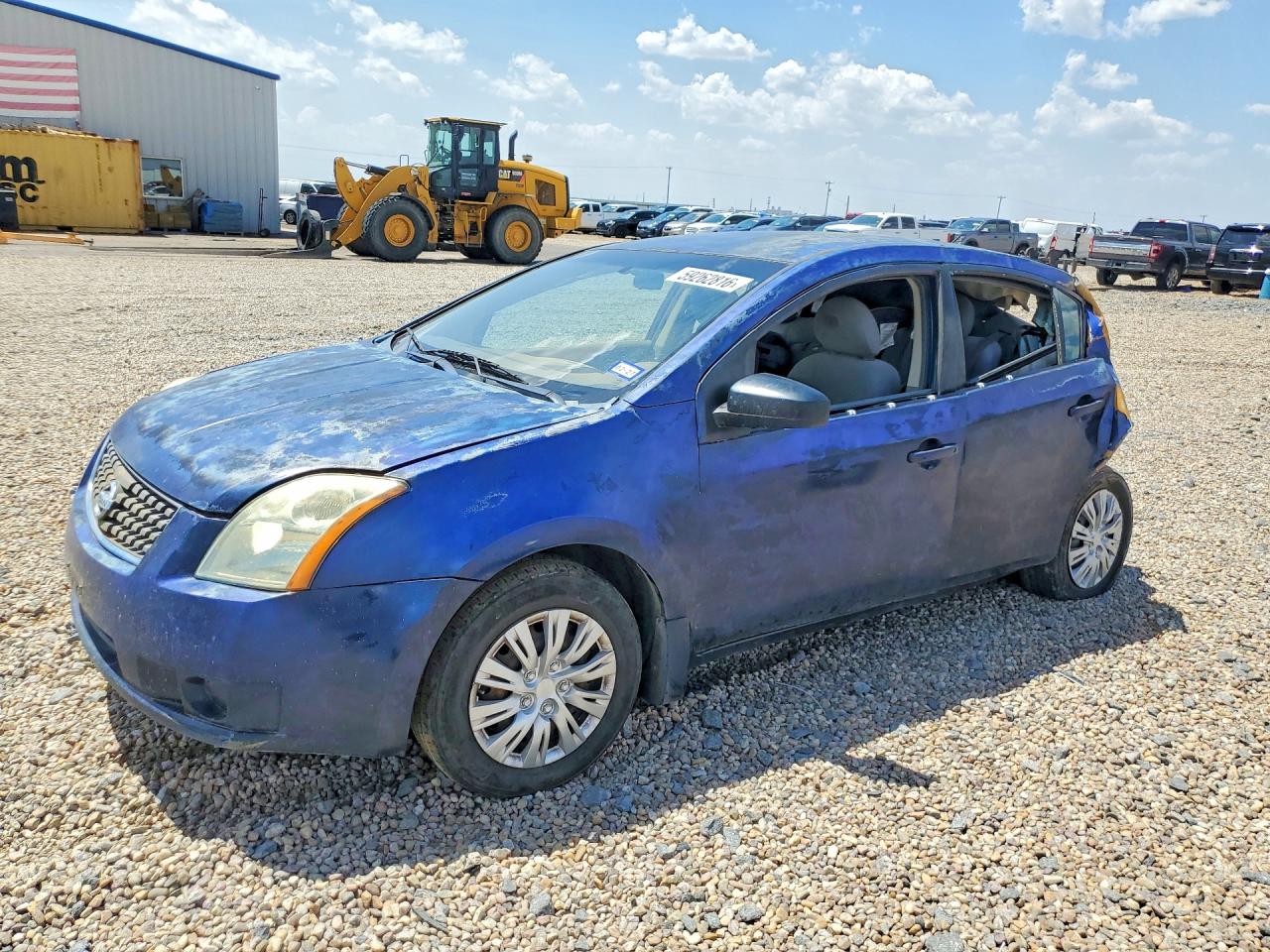 2007 Nissan Sentra 2.0 Blue vin: 3N1AB61E37L651392