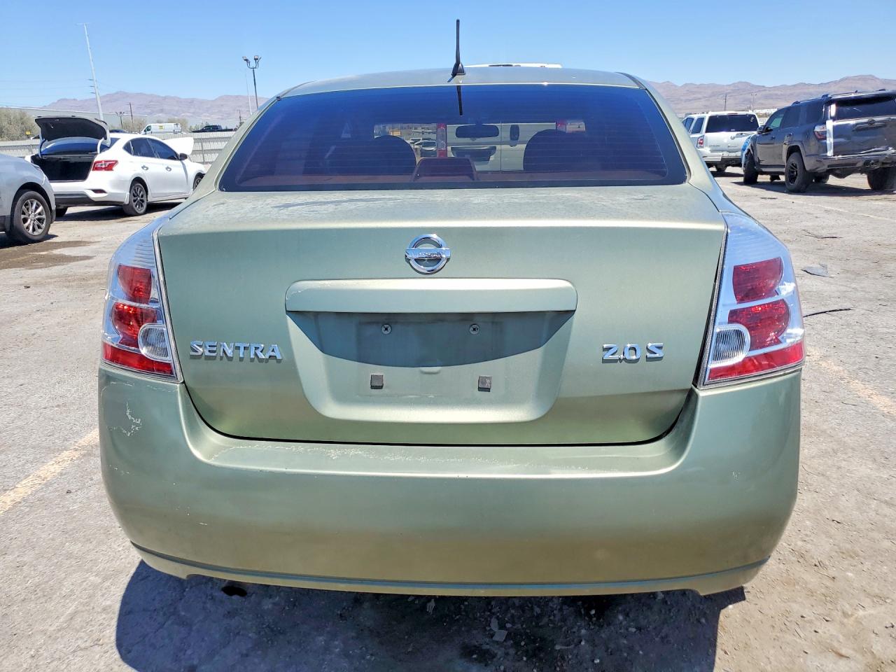 2007 Nissan Sentra 2.0 Green vin: 3N1AB61E37L681802