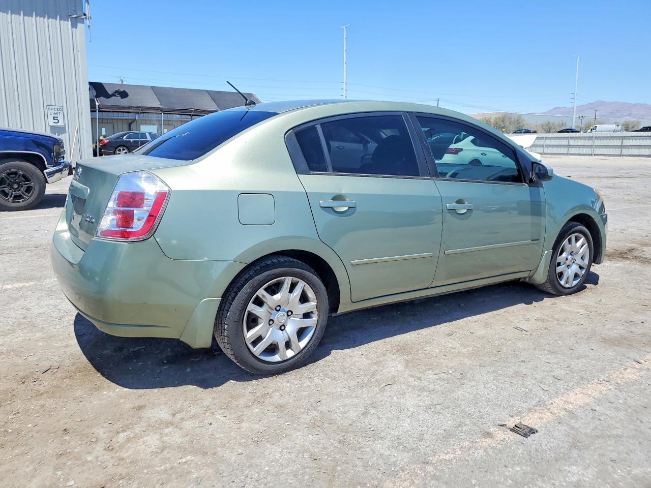 2007 Nissan Sentra 2.0 Green vin: 3N1AB61E37L681802