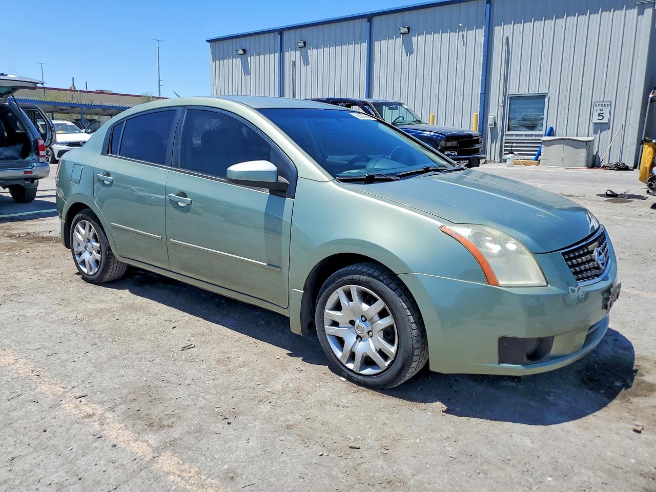 2007 Nissan Sentra 2.0 Green vin: 3N1AB61E37L681802