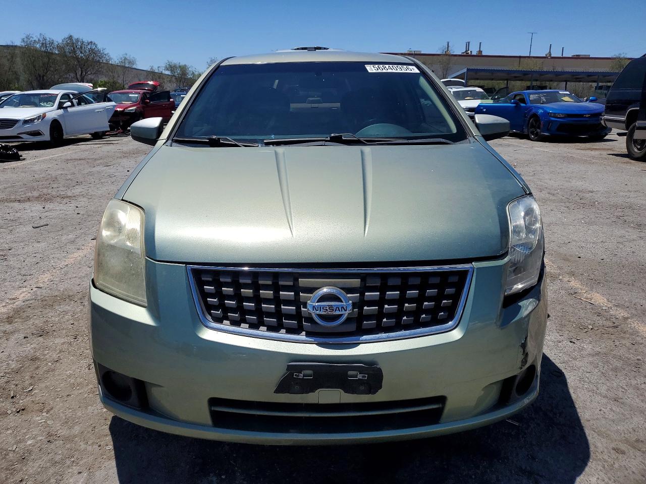 2007 Nissan Sentra 2.0 Green vin: 3N1AB61E37L681802