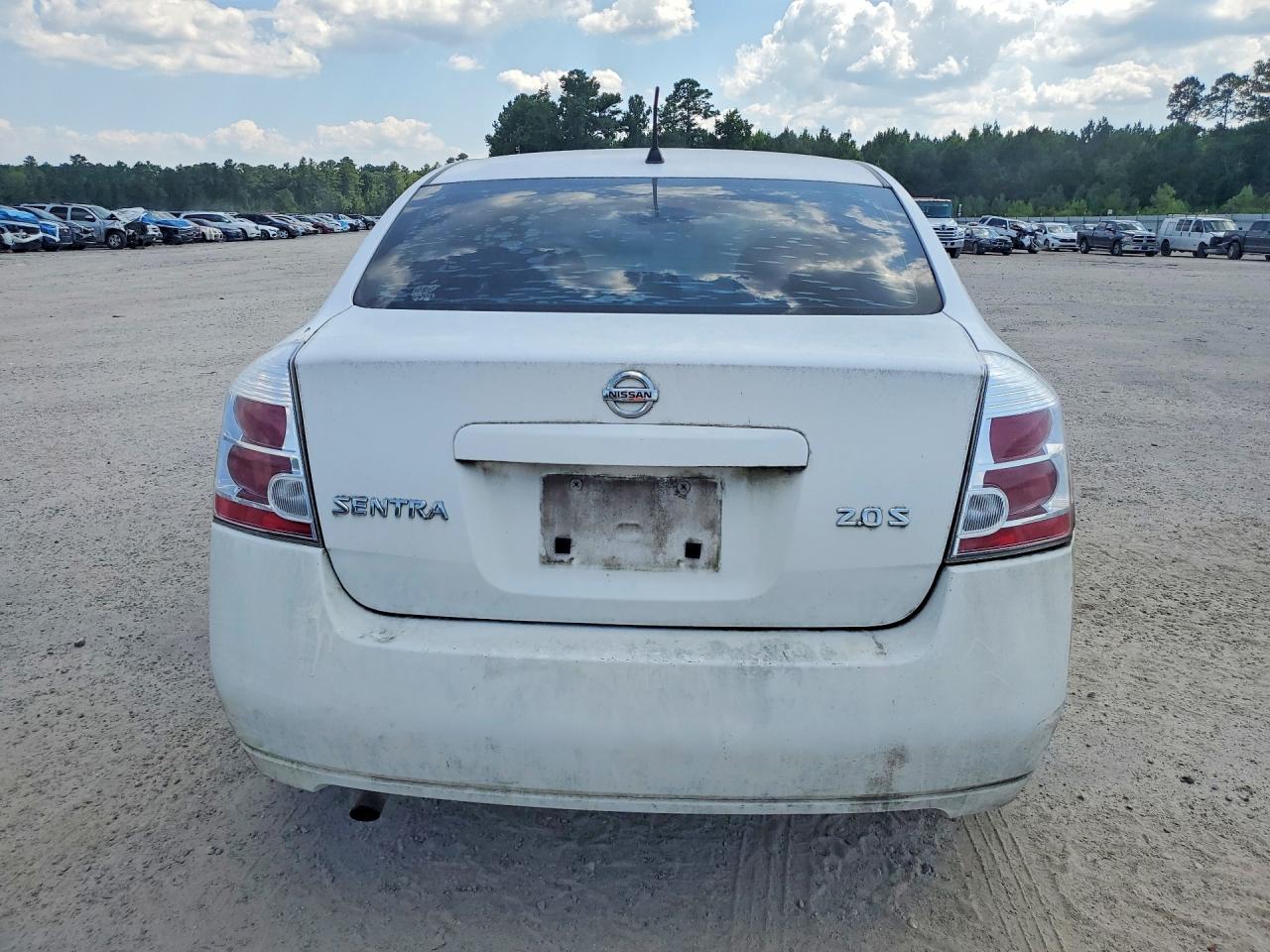 2007 Nissan Sentra 2.0 White vin: 3N1AB61E37L683565