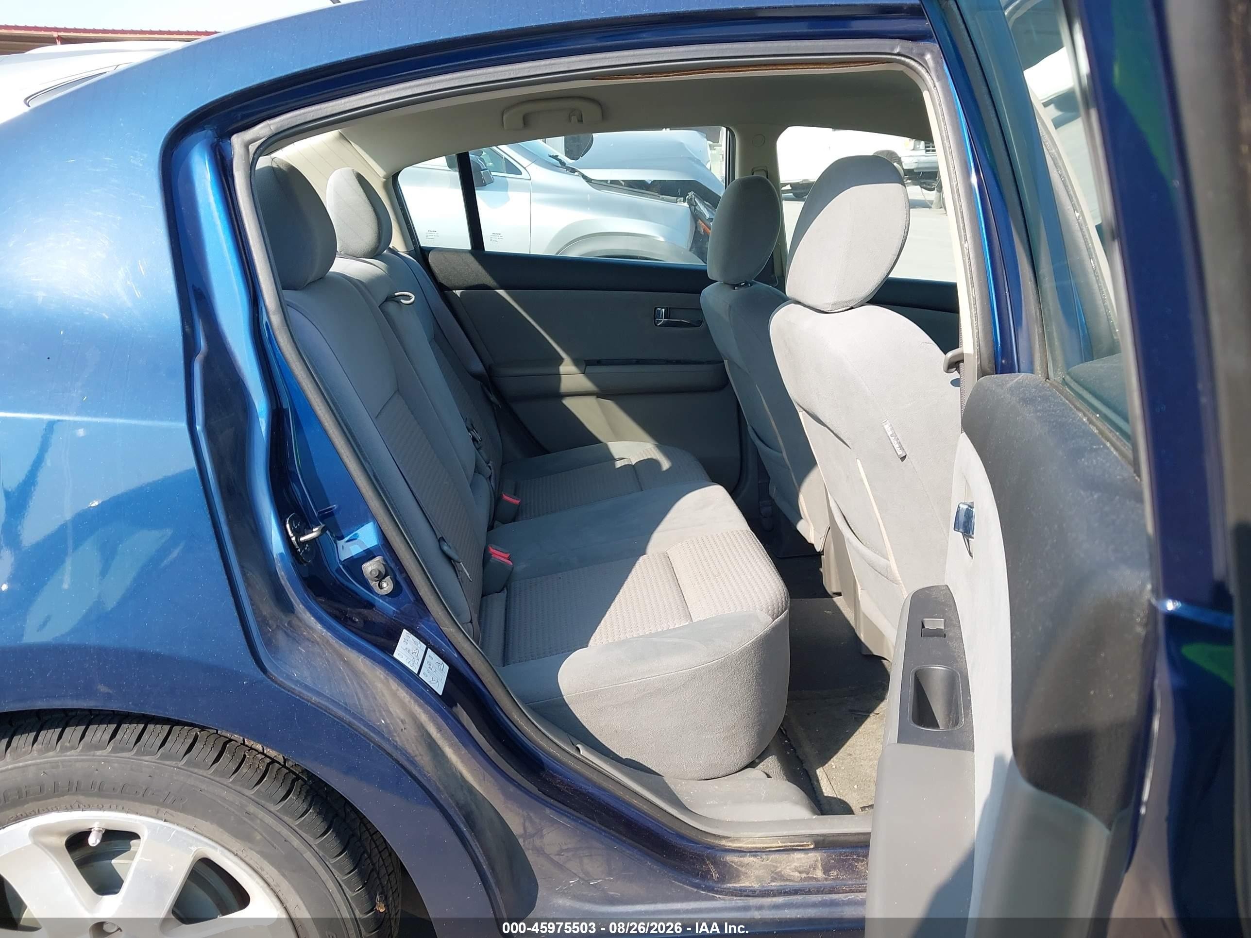 2008 Nissan Sentra 2.0s Dark Blue vin: 3N1AB61E38L620662
