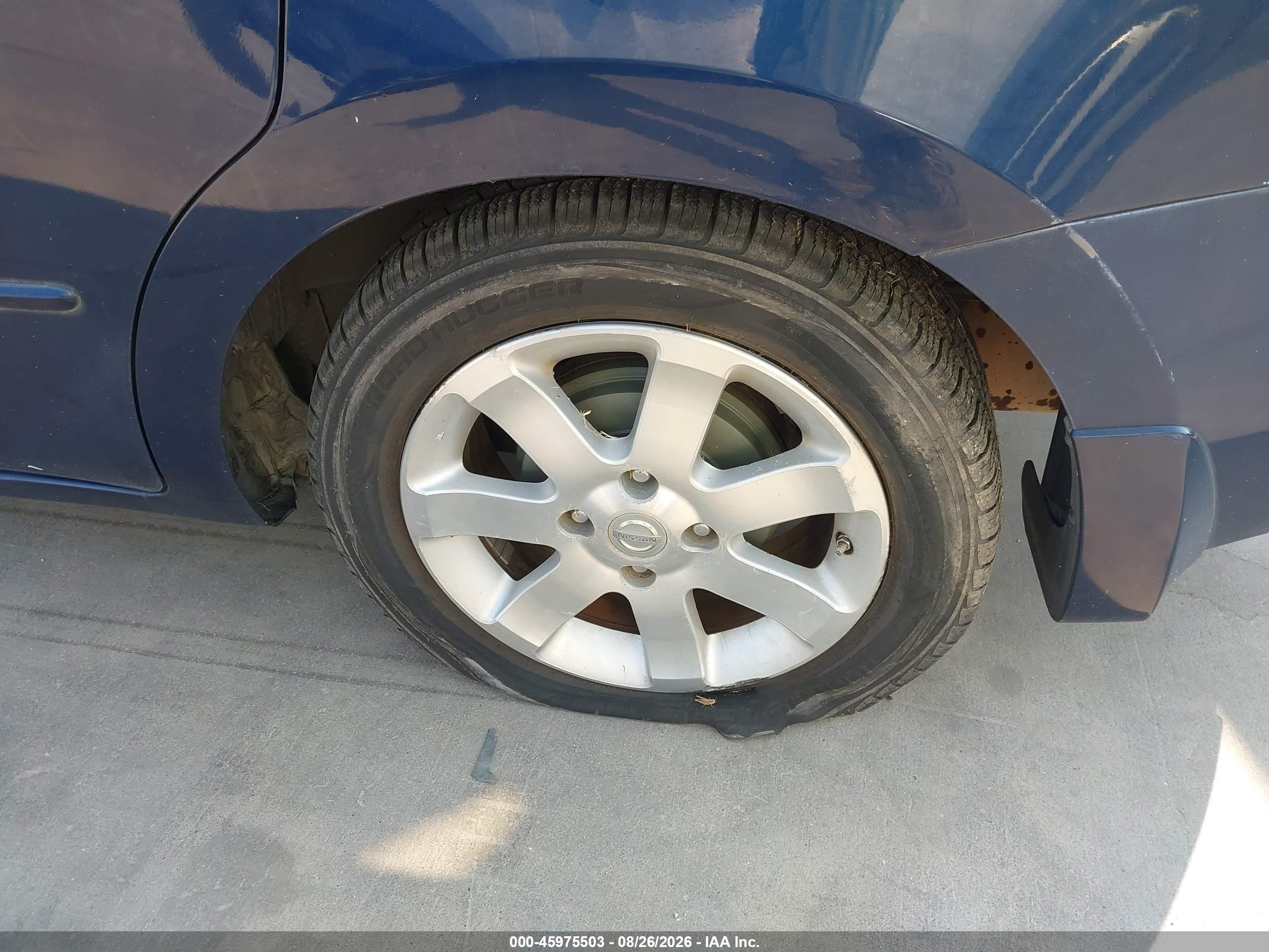 2008 Nissan Sentra 2.0s Dark Blue vin: 3N1AB61E38L620662