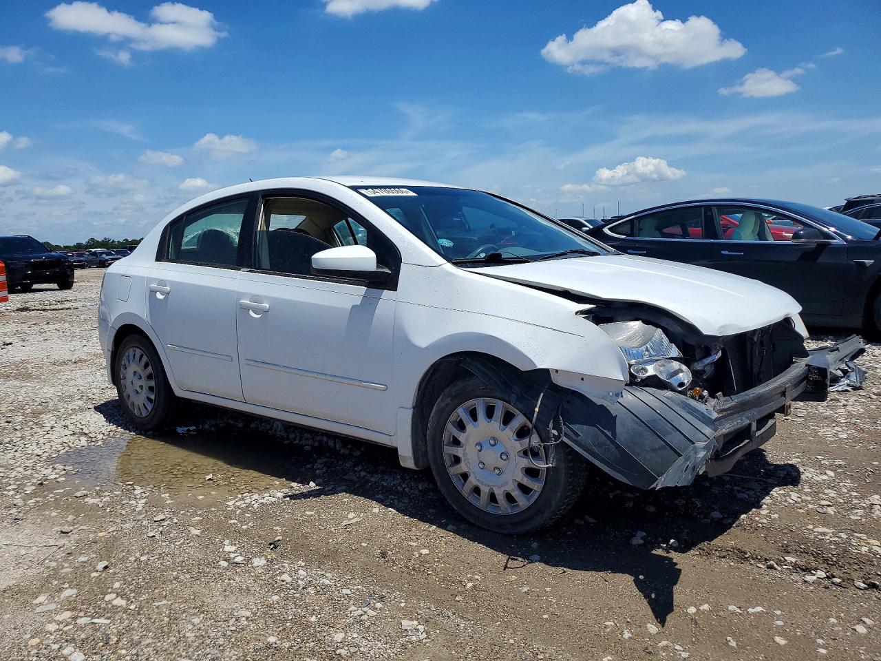 2008 Nissan Sentra 2.0 White vin: 3N1AB61E38L627644
