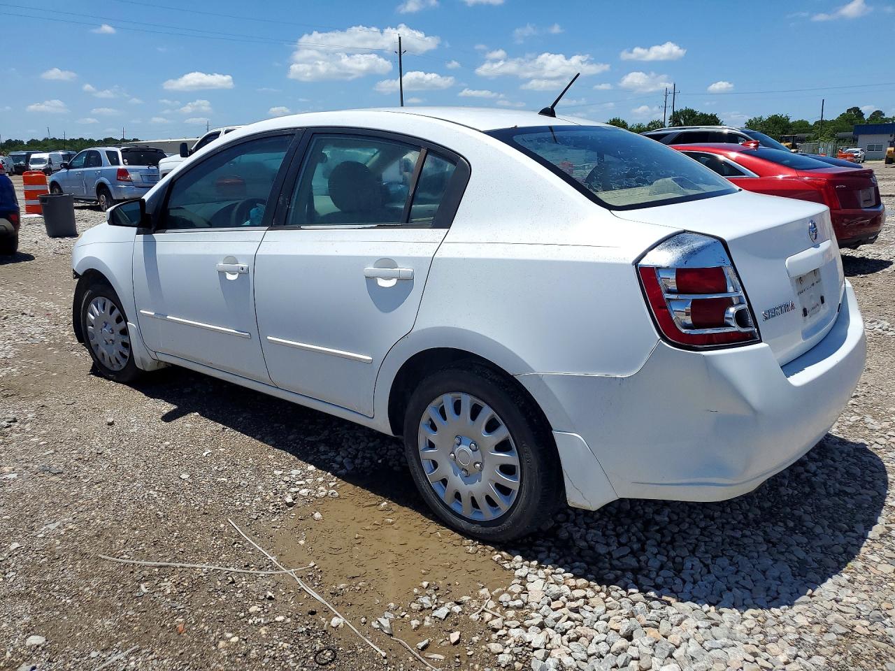 2008 Nissan Sentra 2.0 White vin: 3N1AB61E38L627644