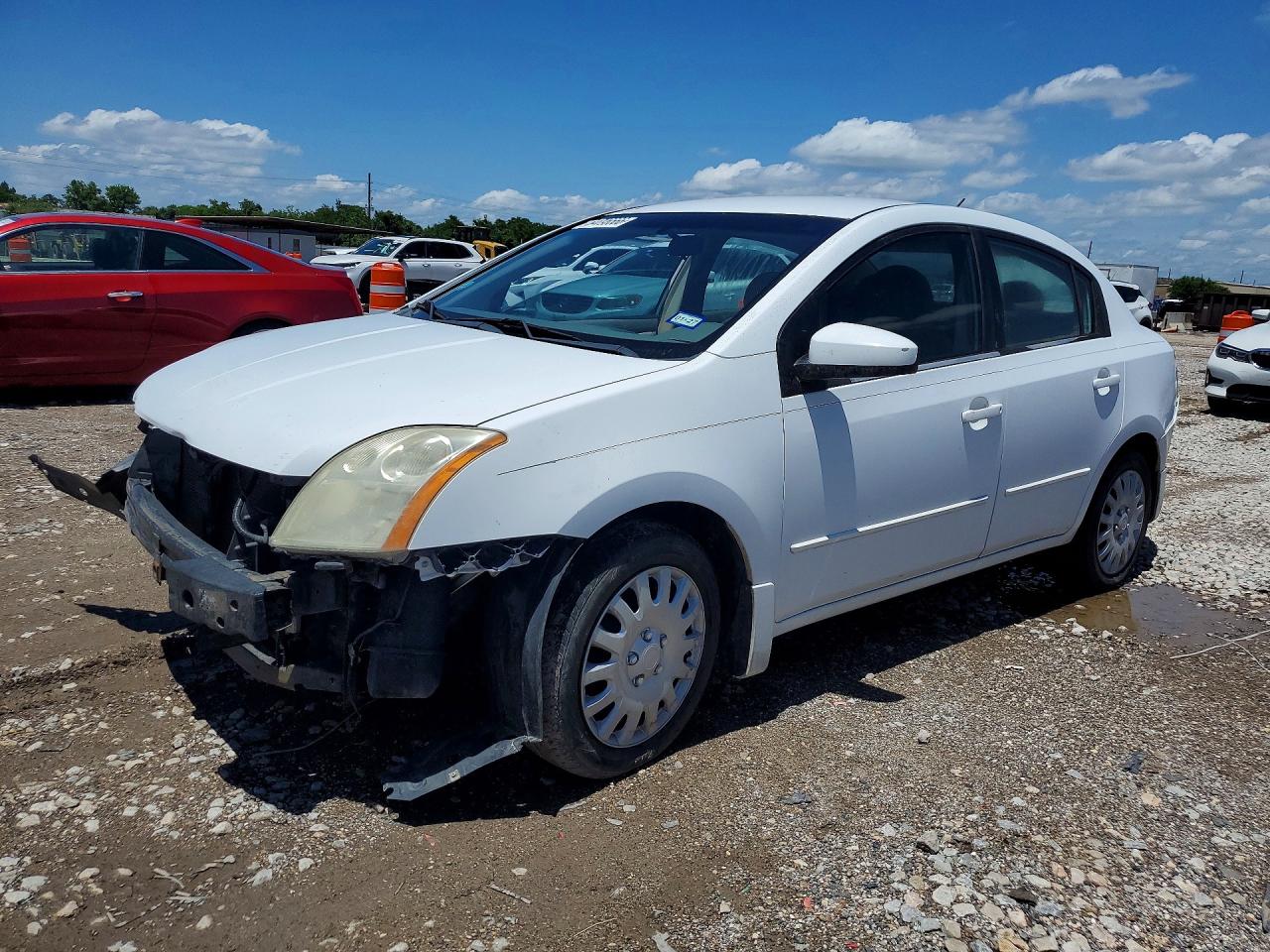 2008 Nissan Sentra 2.0 White vin: 3N1AB61E38L627644