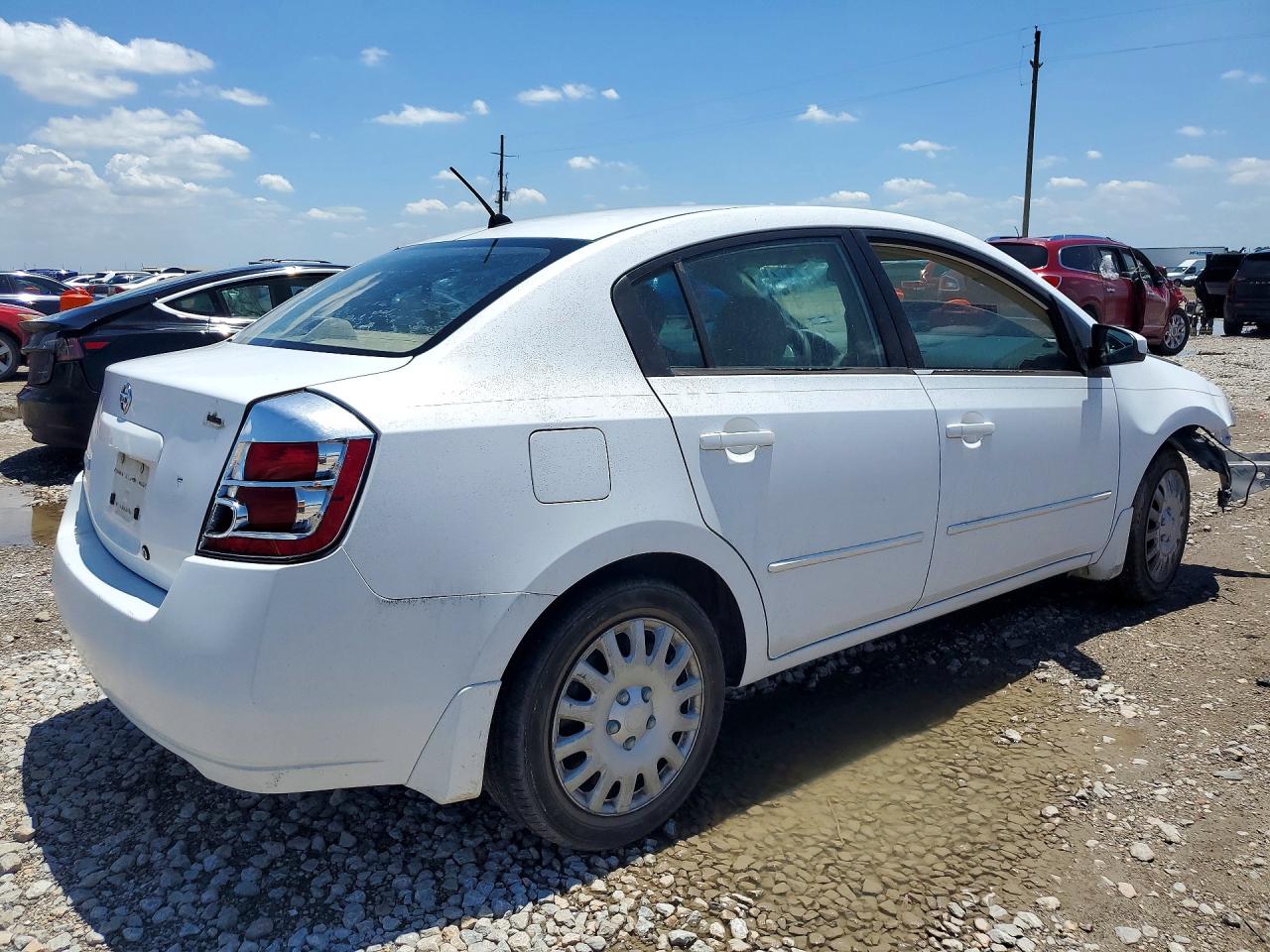2008 Nissan Sentra 2.0 White vin: 3N1AB61E38L627644