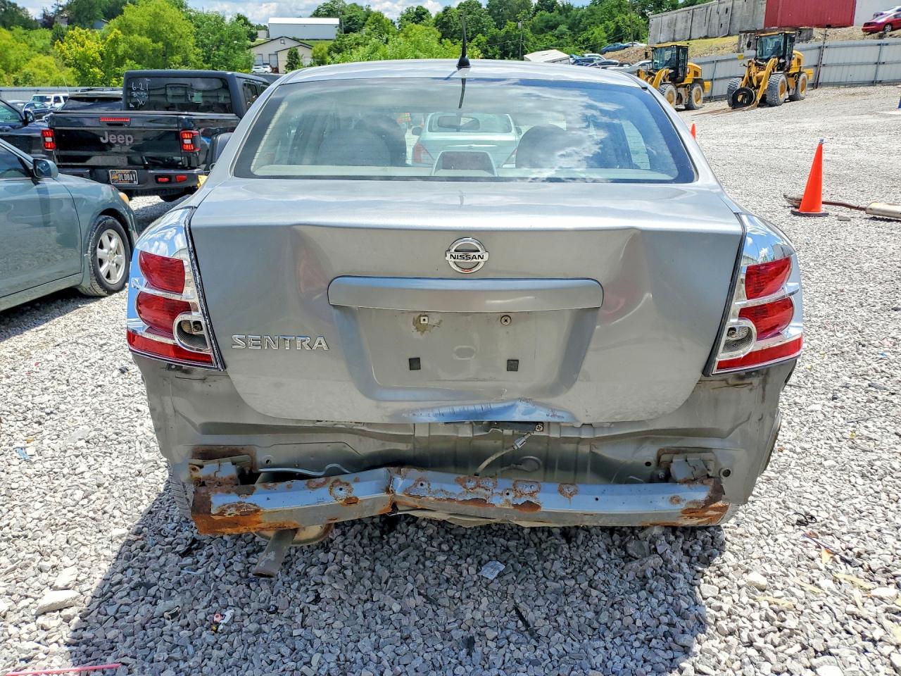 2008 Nissan Sentra 2.0 Silver vin: 3N1AB61E38L645125