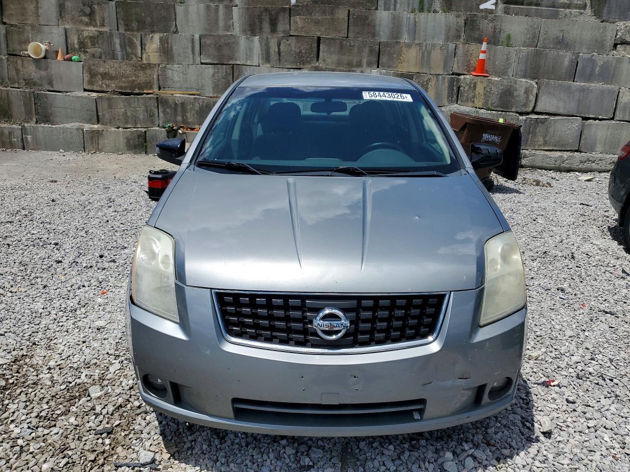 2008 Nissan Sentra 2.0 Silver vin: 3N1AB61E38L645125