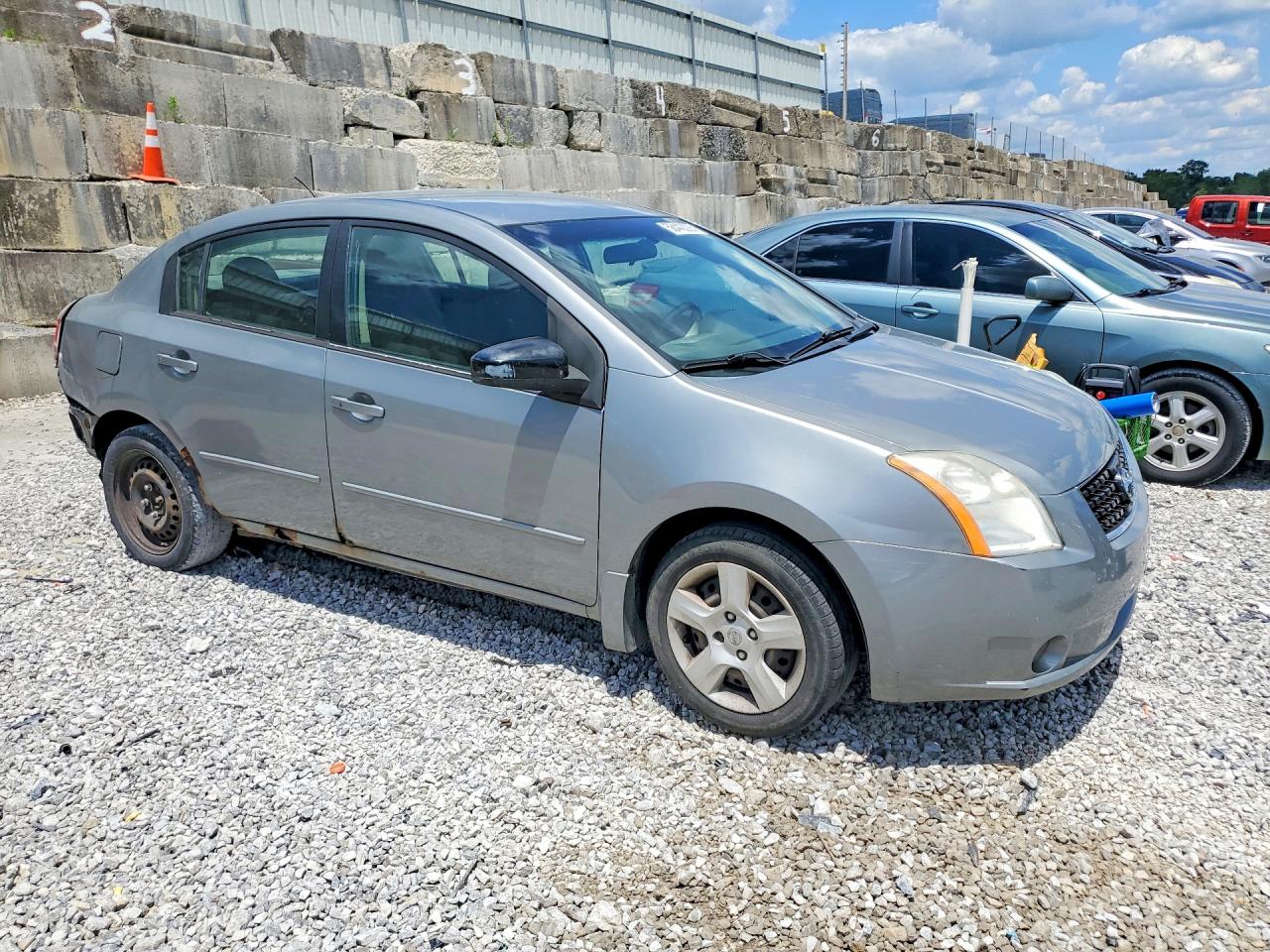 2008 Nissan Sentra 2.0 Silver vin: 3N1AB61E38L645125