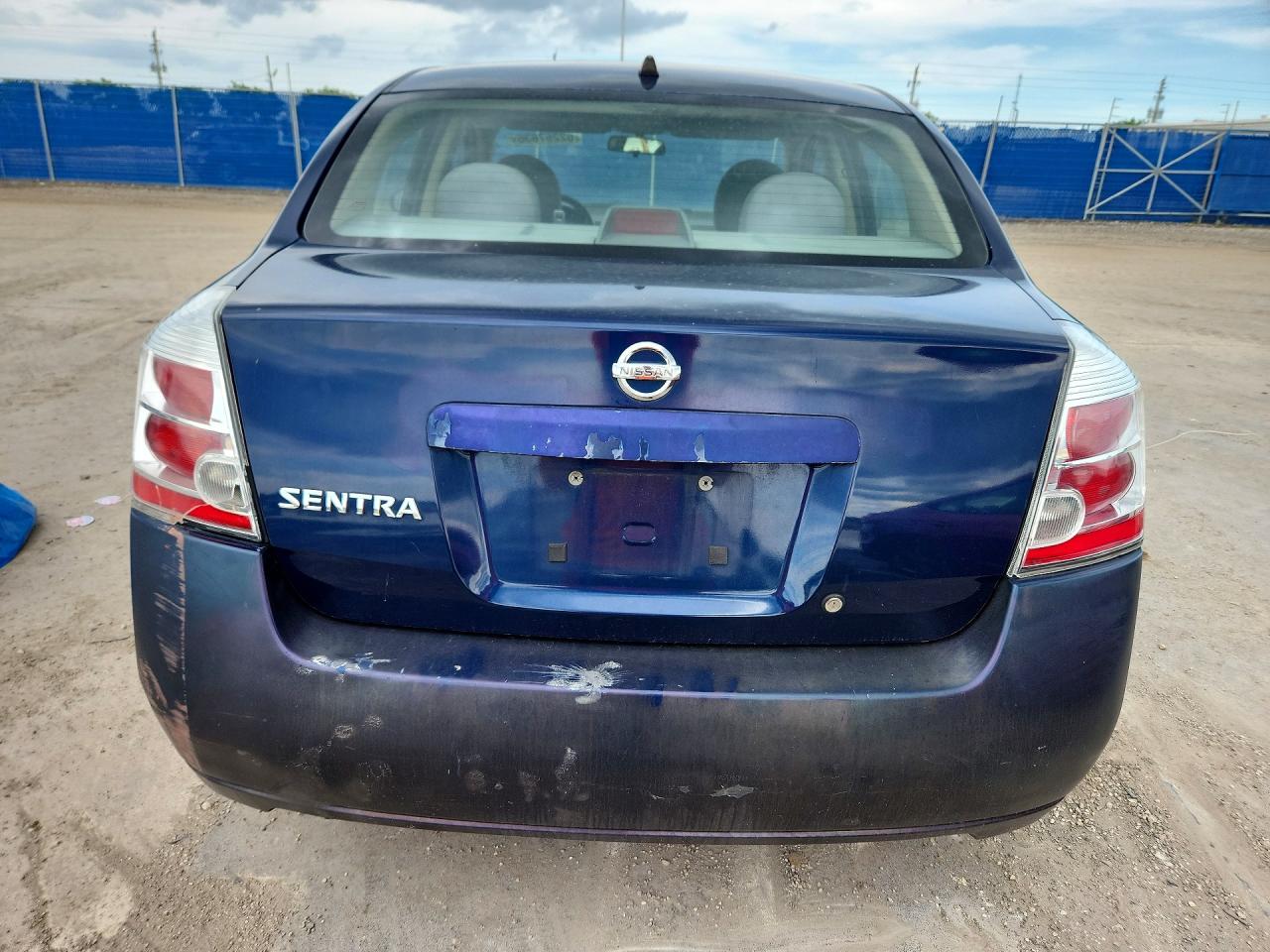 2008 Nissan Sentra 2.0 Blue vin: 3N1AB61E38L646579