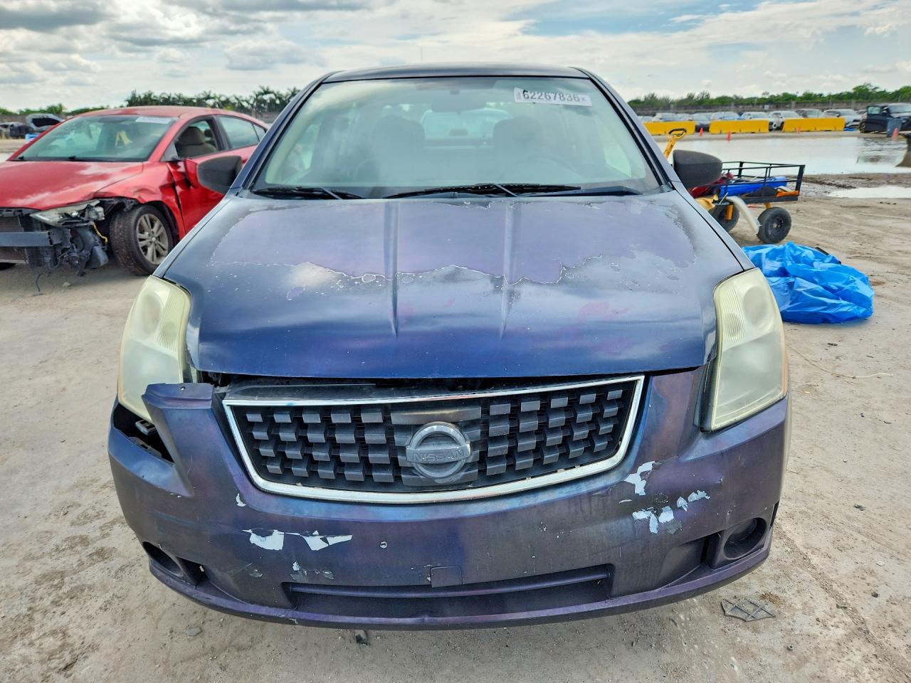 2008 Nissan Sentra 2.0 Blue vin: 3N1AB61E38L646579