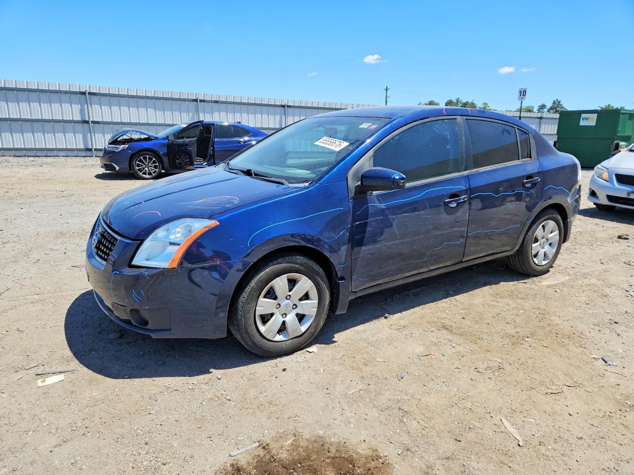 2008 Nissan Sentra 2.0 Blue vin: 3N1AB61E38L664984