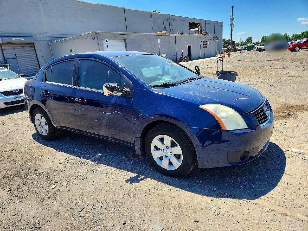 2008 Nissan Sentra 2.0 Blue vin: 3N1AB61E38L664984