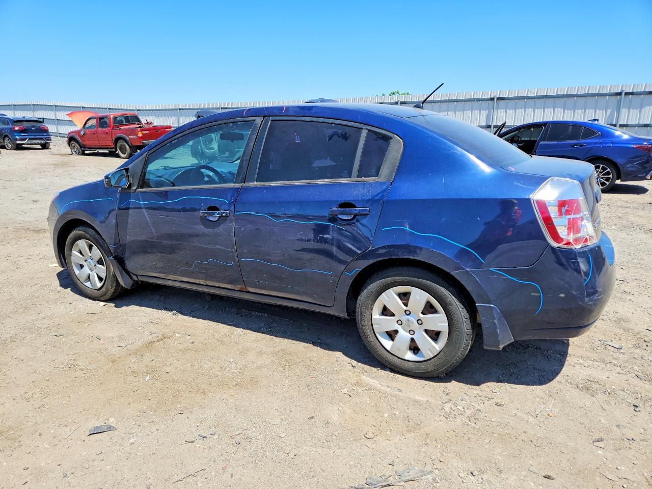 2008 Nissan Sentra 2.0 Blue vin: 3N1AB61E38L664984