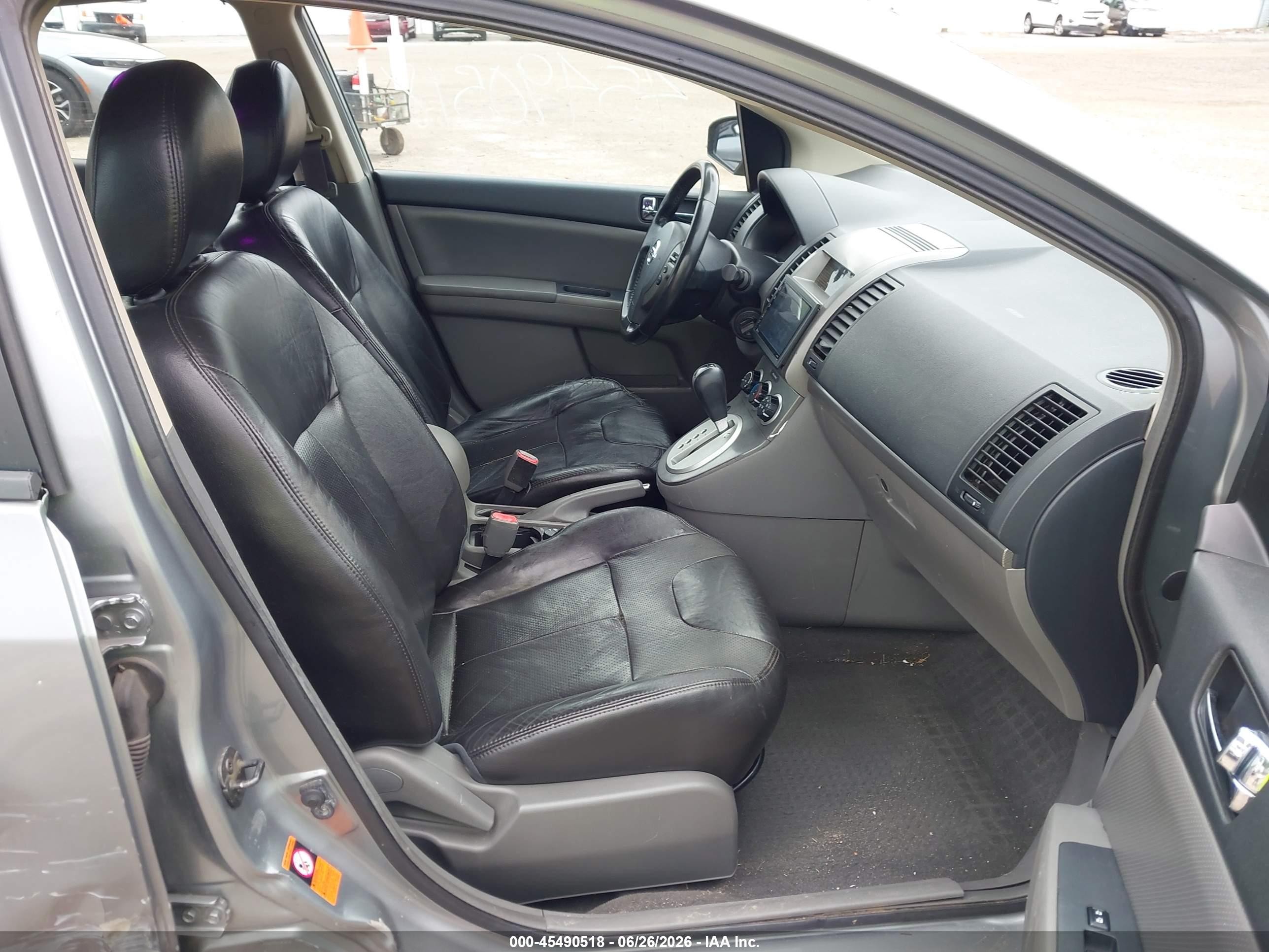 2008 Nissan Sentra 2.0 Sl Gray vin: 3N1AB61E38L684765