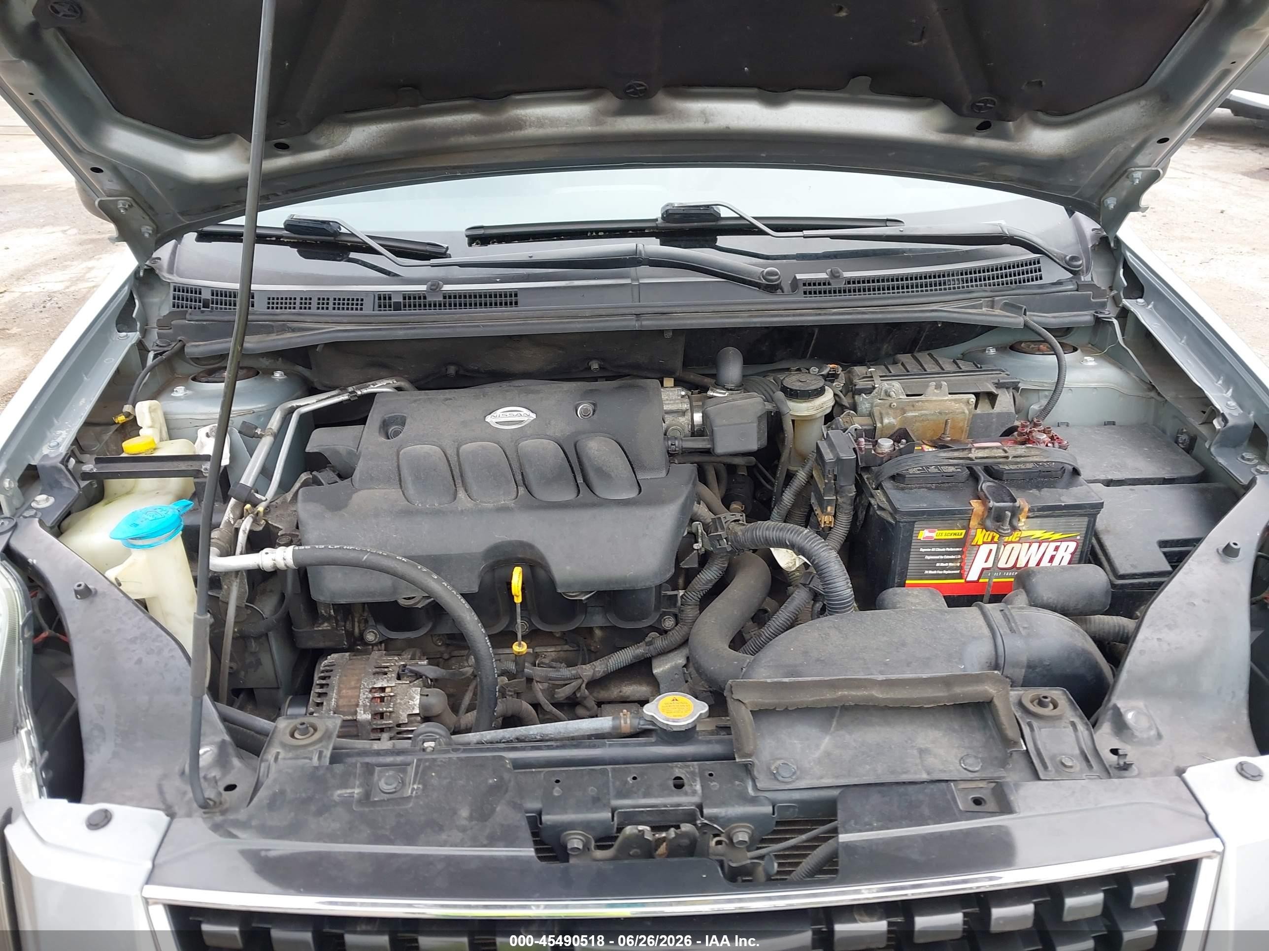 2008 Nissan Sentra 2.0 Sl Gray vin: 3N1AB61E38L684765