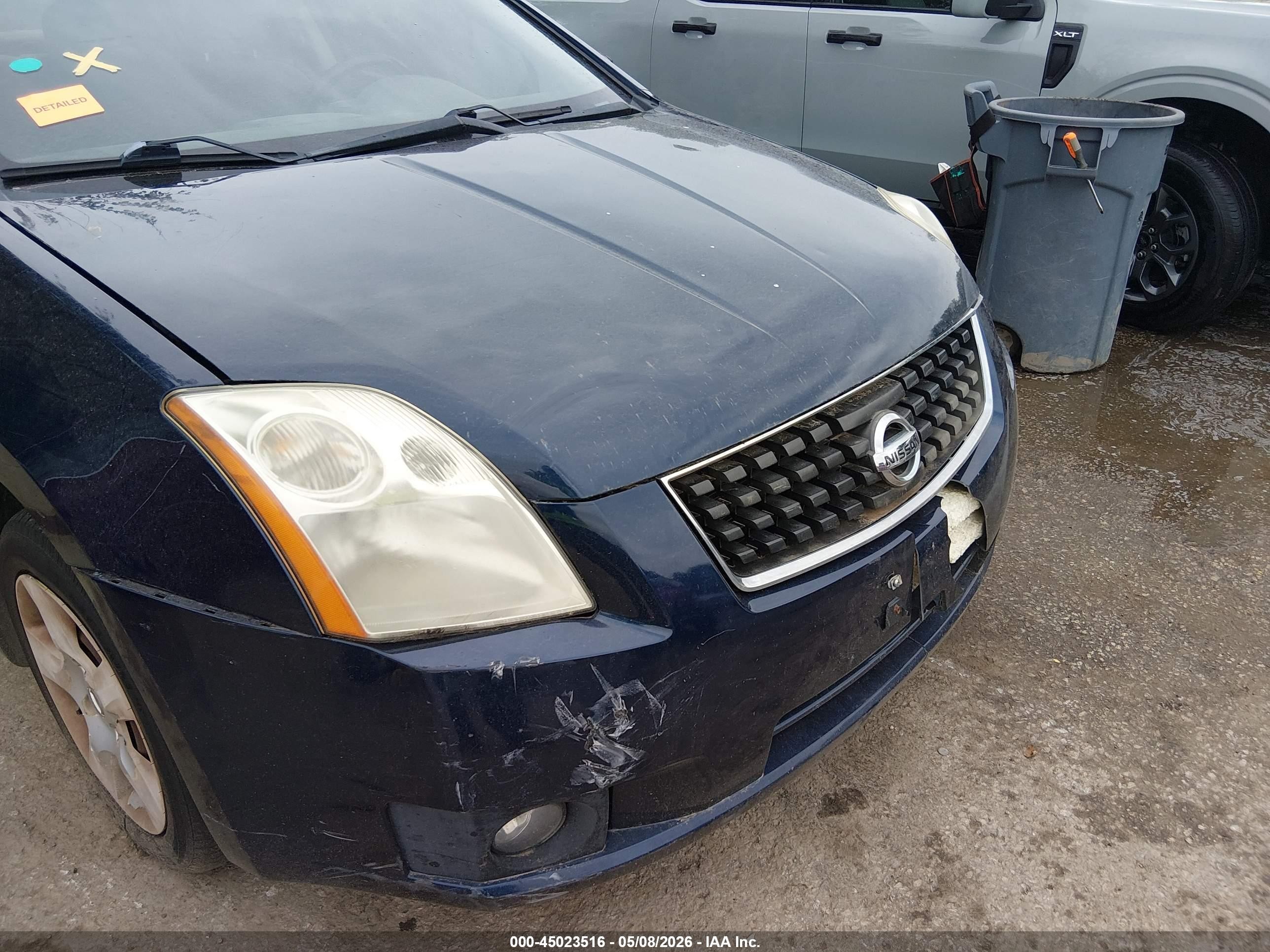 2008 Nissan Sentra 2.0s Blue vin: 3N1AB61E38L684961