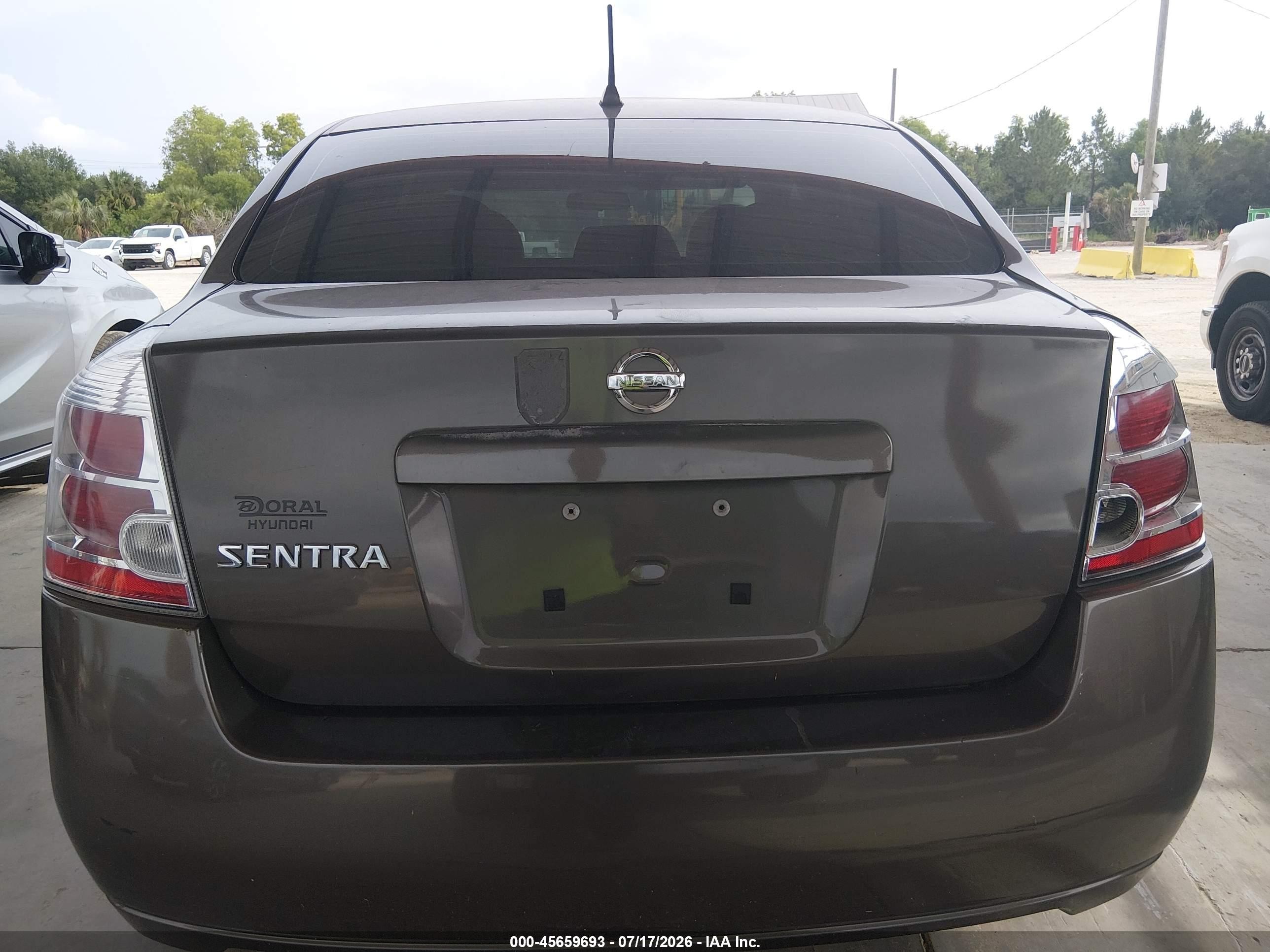 2008 Nissan Sentra 2.0 S Gray vin: 3N1AB61E38L724813