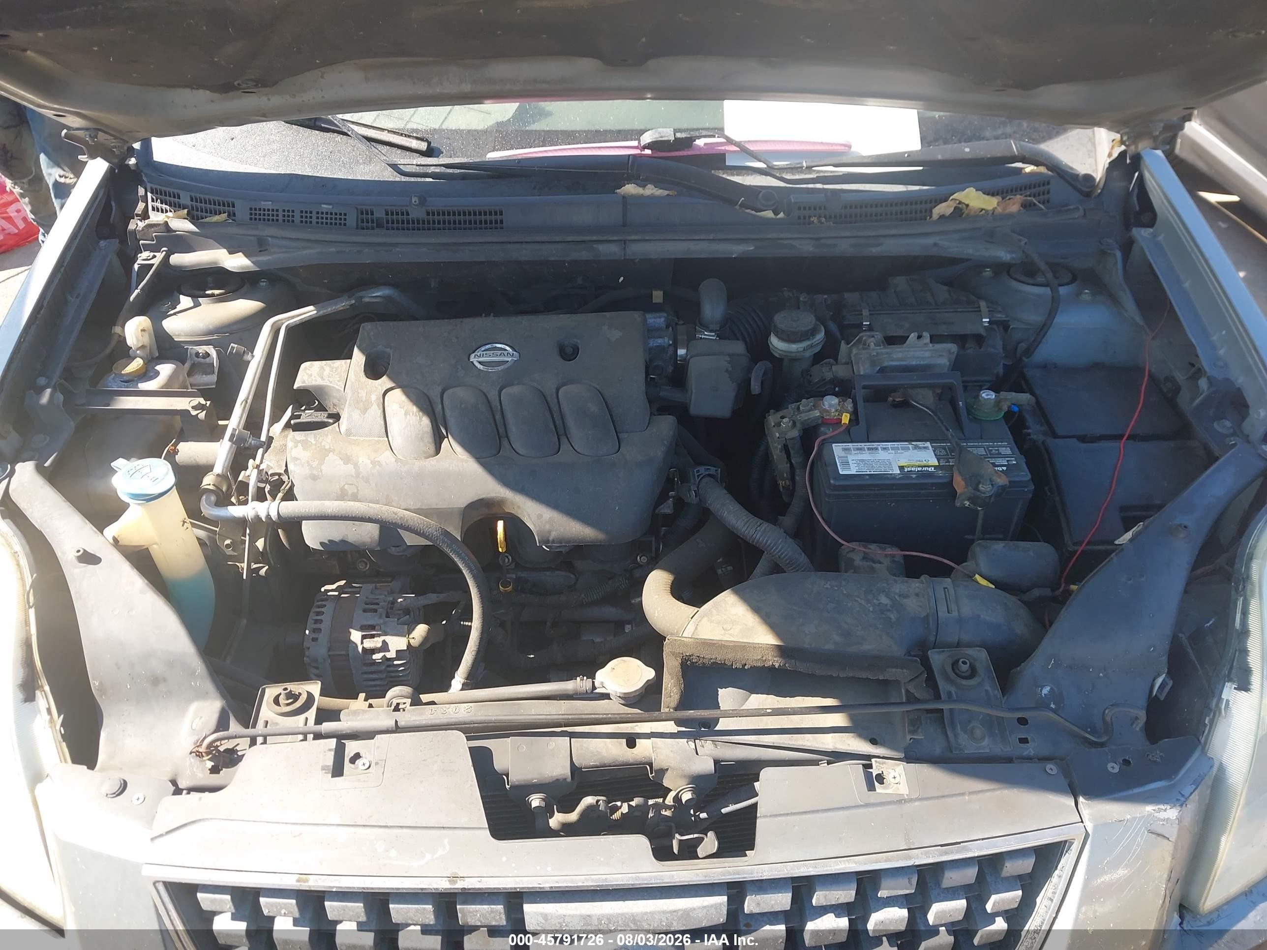 2008 Nissan Sentra 2.0s Gray vin: 3N1AB61E38L735116
