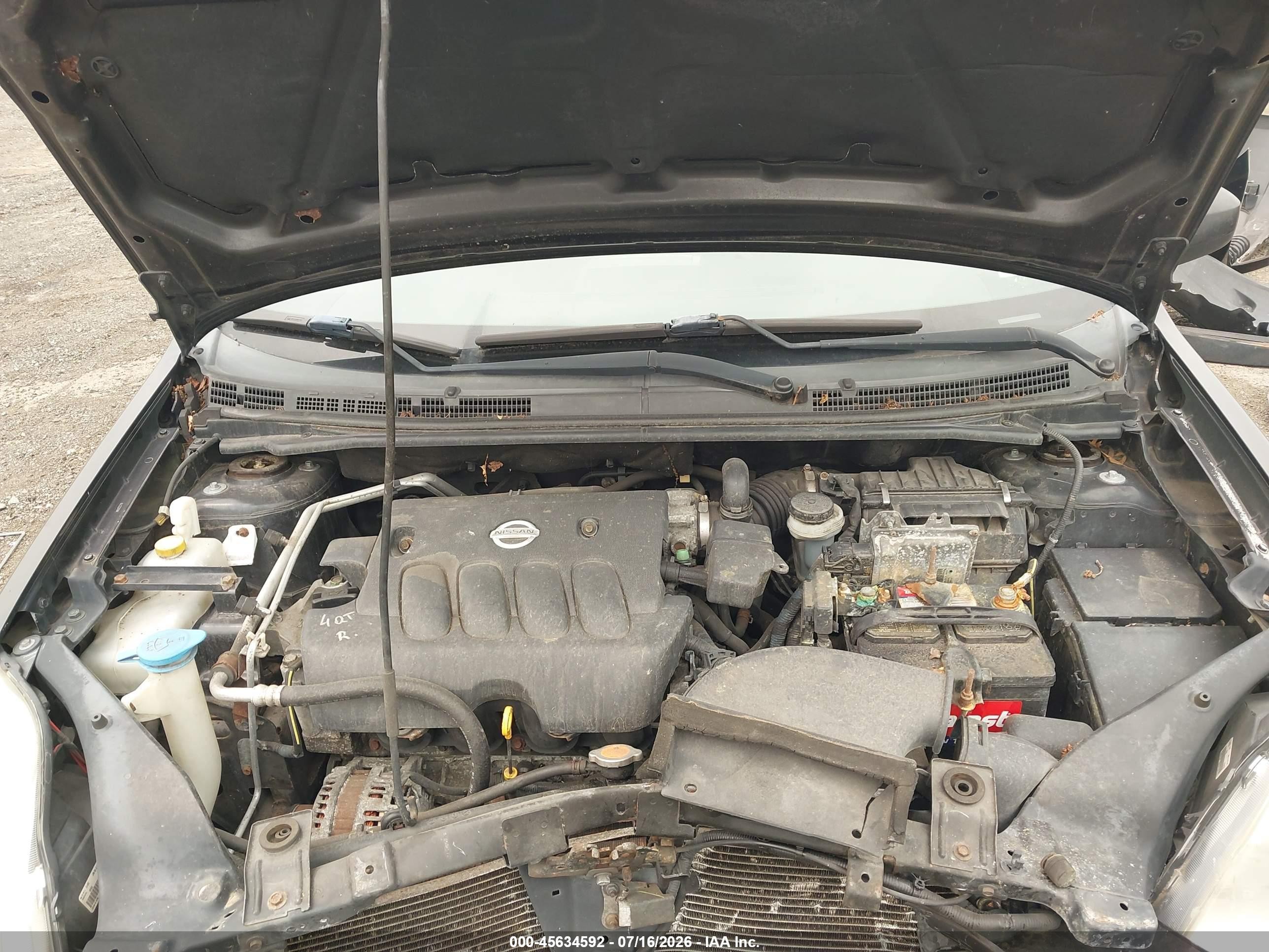 2008 Nissan Sentra 2.0 S Black vin: 3N1AB61E38L735522