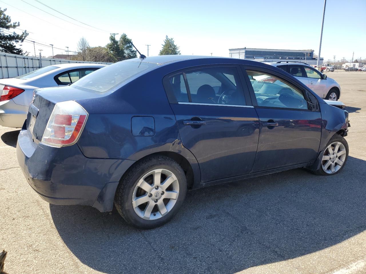 2008 Nissan Sentra 2.0 Blue vin: 3N1AB61E38L735858