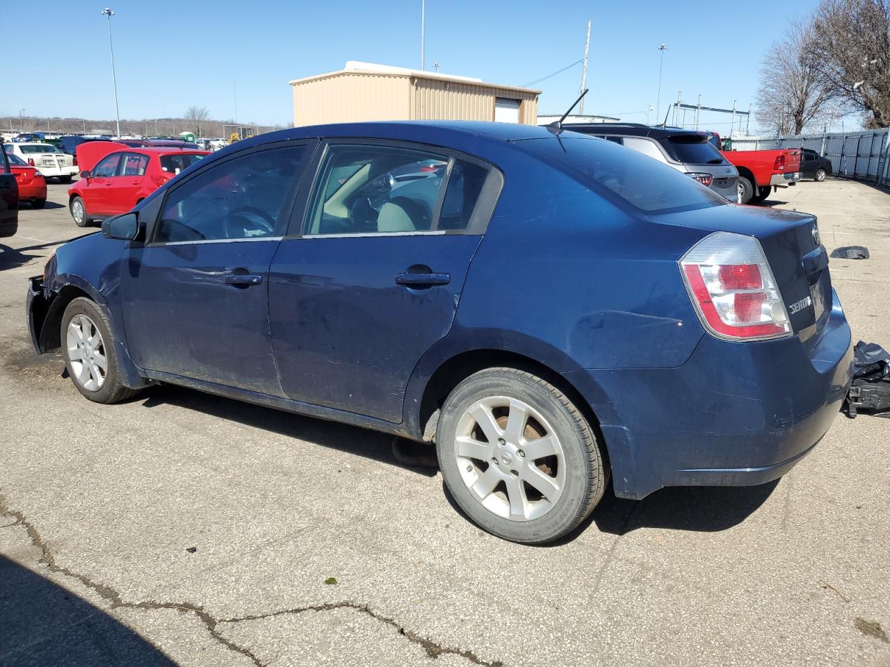 2008 Nissan Sentra 2.0 Blue vin: 3N1AB61E38L735858