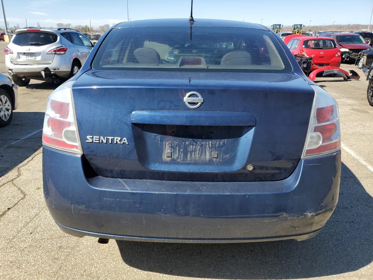 2008 Nissan Sentra 2.0 Blue vin: 3N1AB61E38L735858