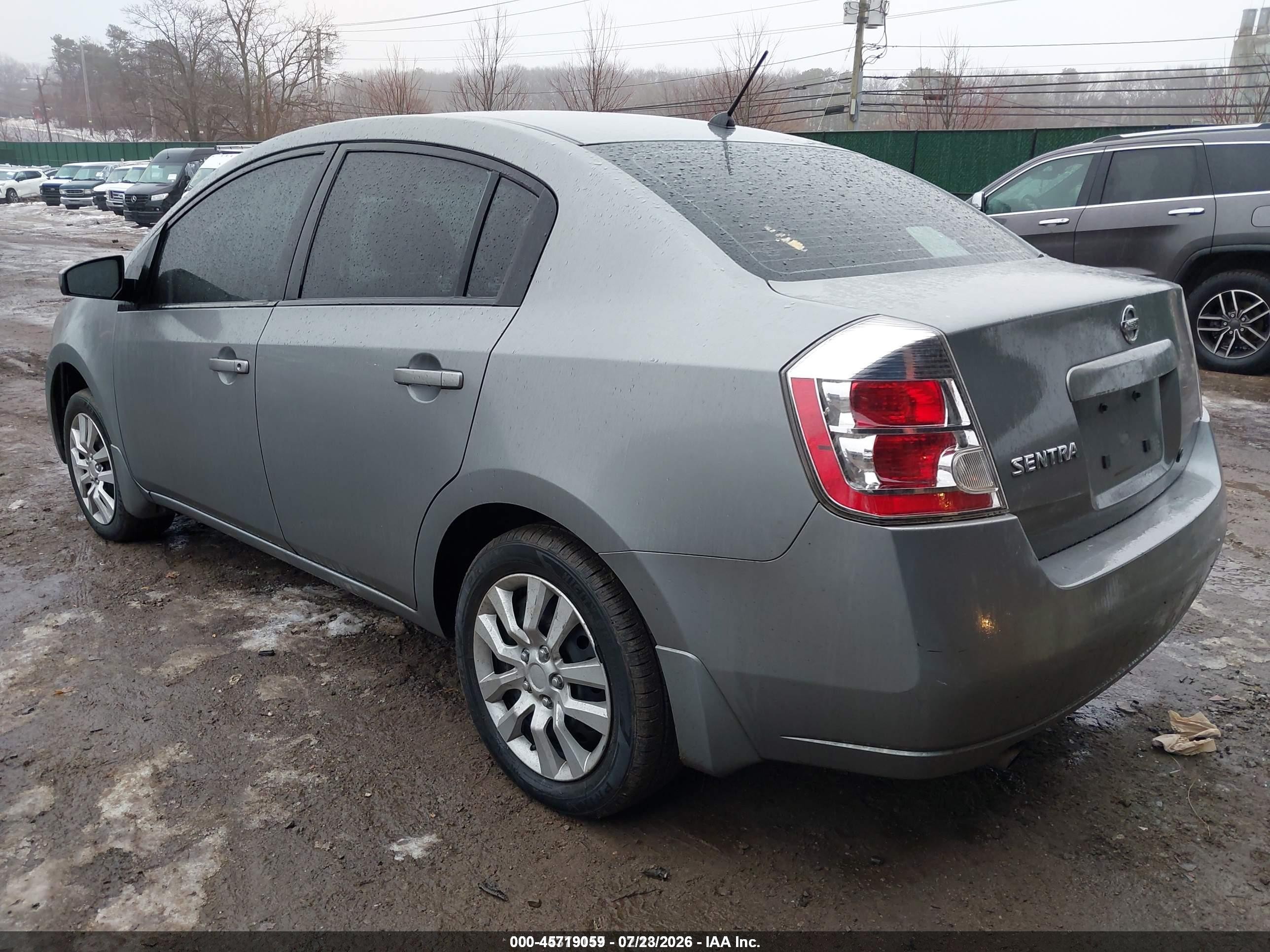 2008 Nissan Sentra 2.0s Gray vin: 3N1AB61E38L737674